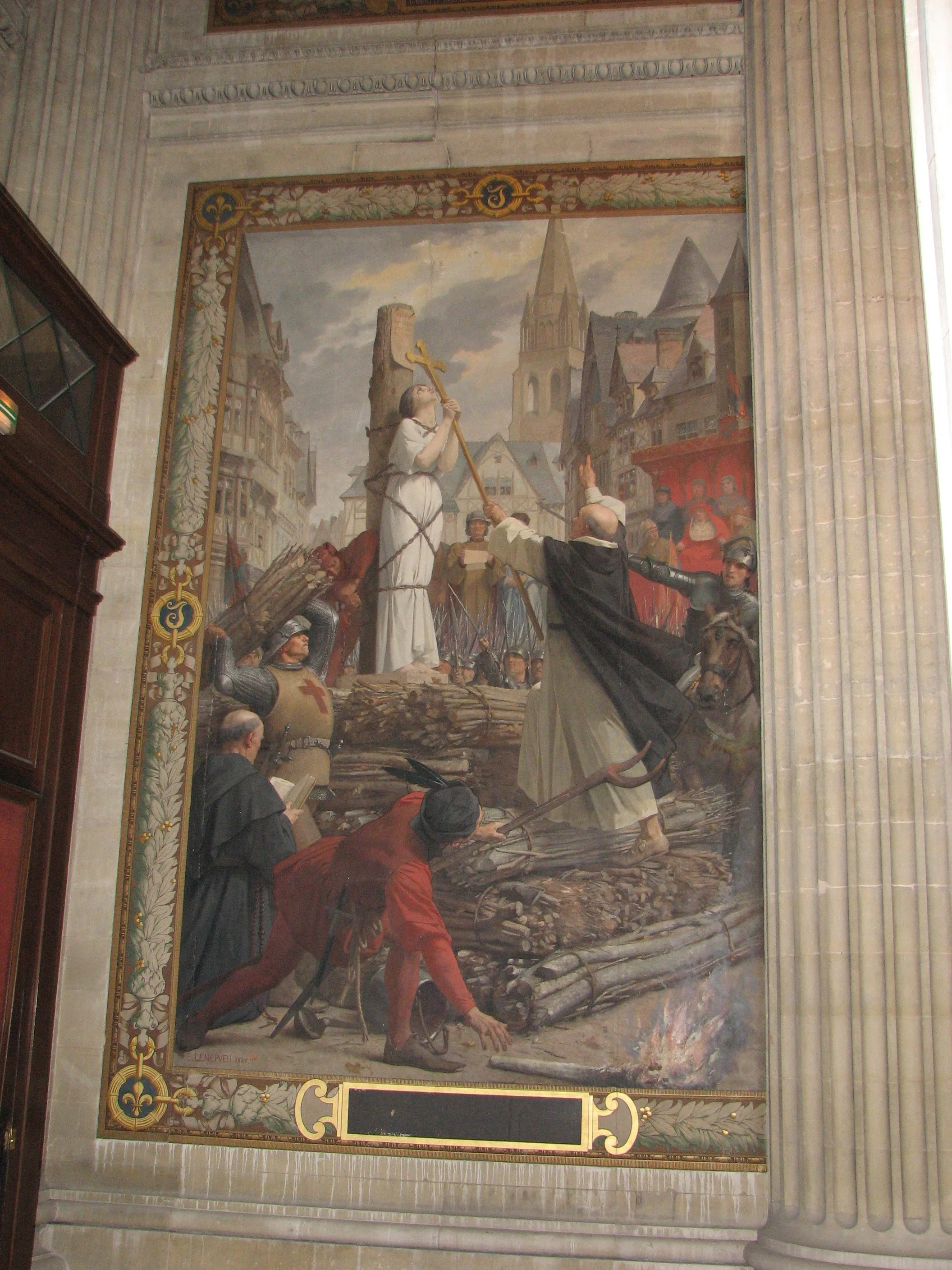 The Pantheon - Paintings of the life of Joan of Arc