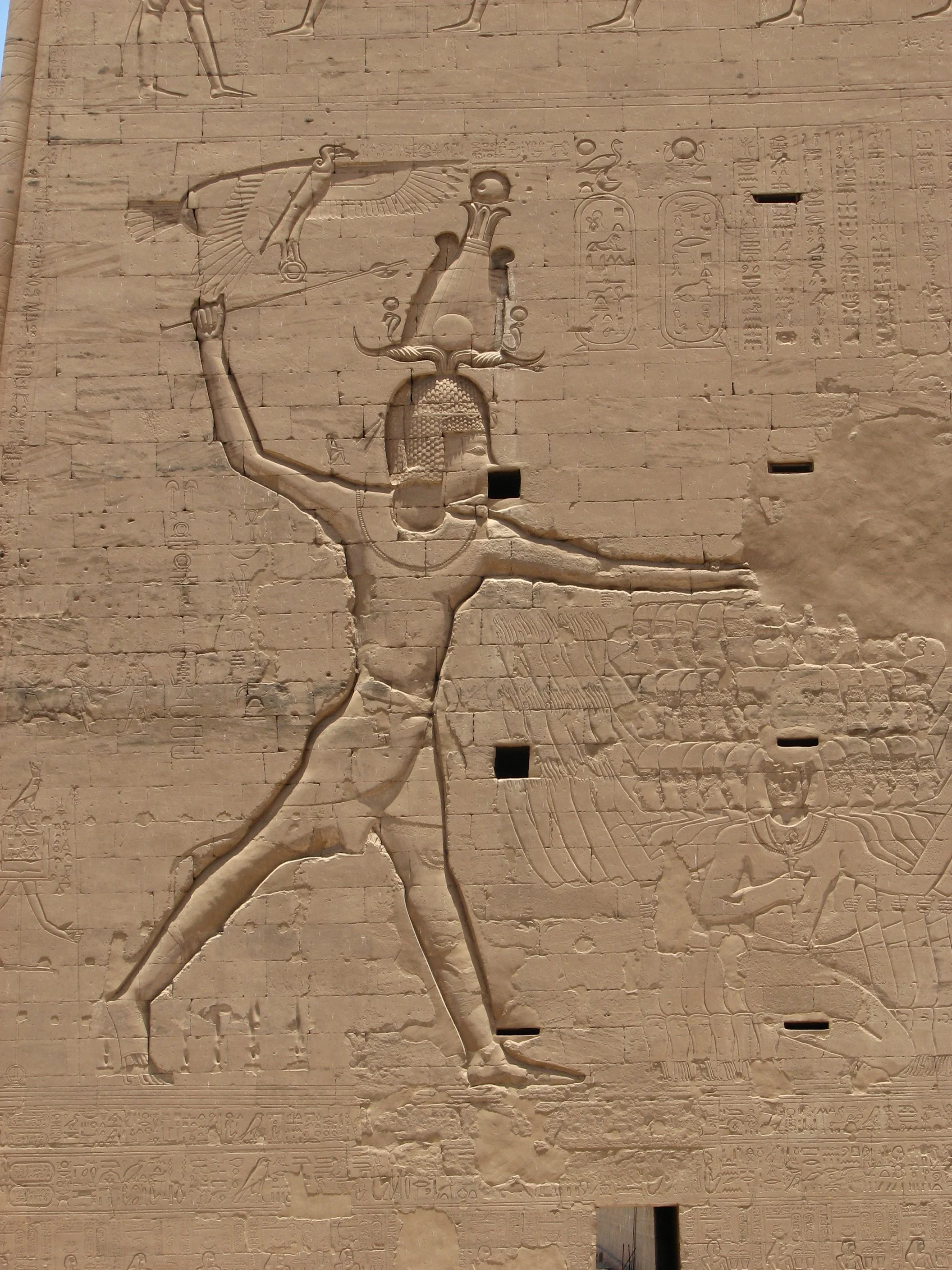 Edfu Temple, The Nile on the way to Luxor