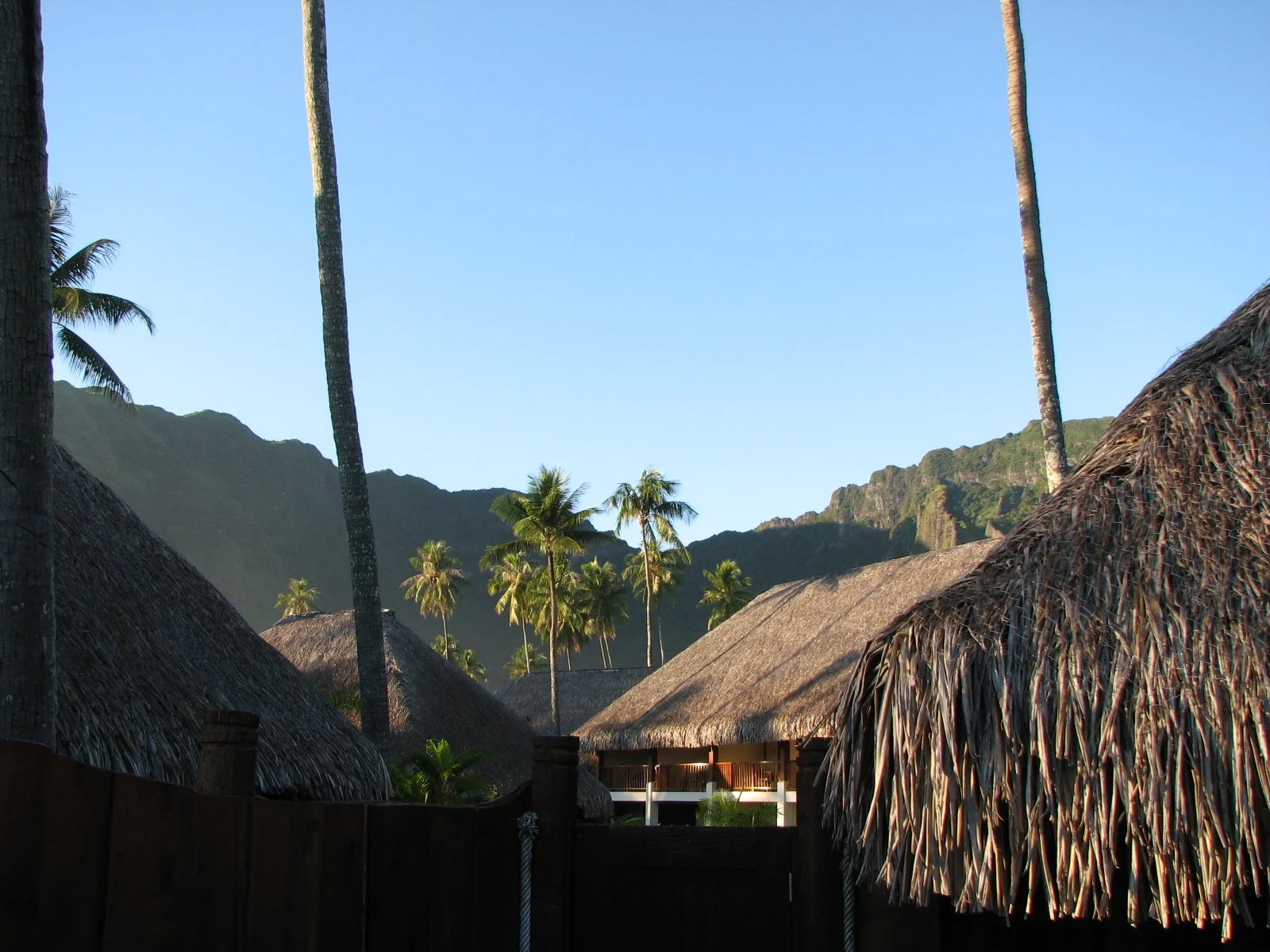 Our bungalow at the Moorea Pearl Resort and Spa