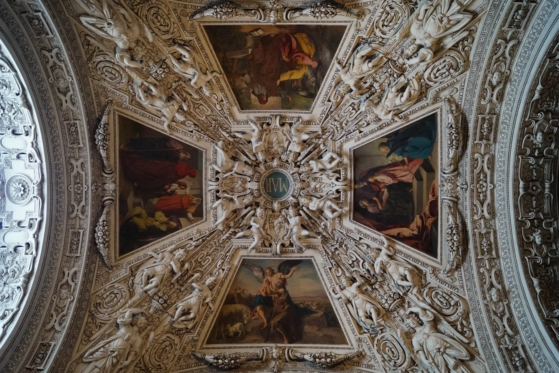 Salzburg - Salzburg Cathedral - Ceiling