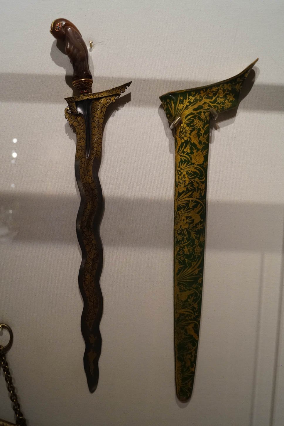 Vienna - Treasury of the Teutonic Order - Kris with Sheath