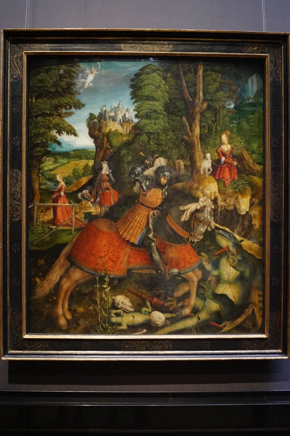 Vienna - Kunsthistorisches Museum - Saint George and the Dragon