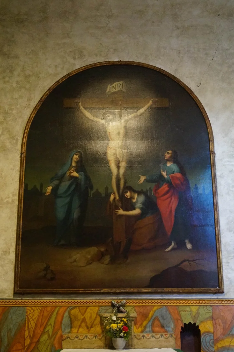 Mission Santa Barbara: Church - Crucifixion