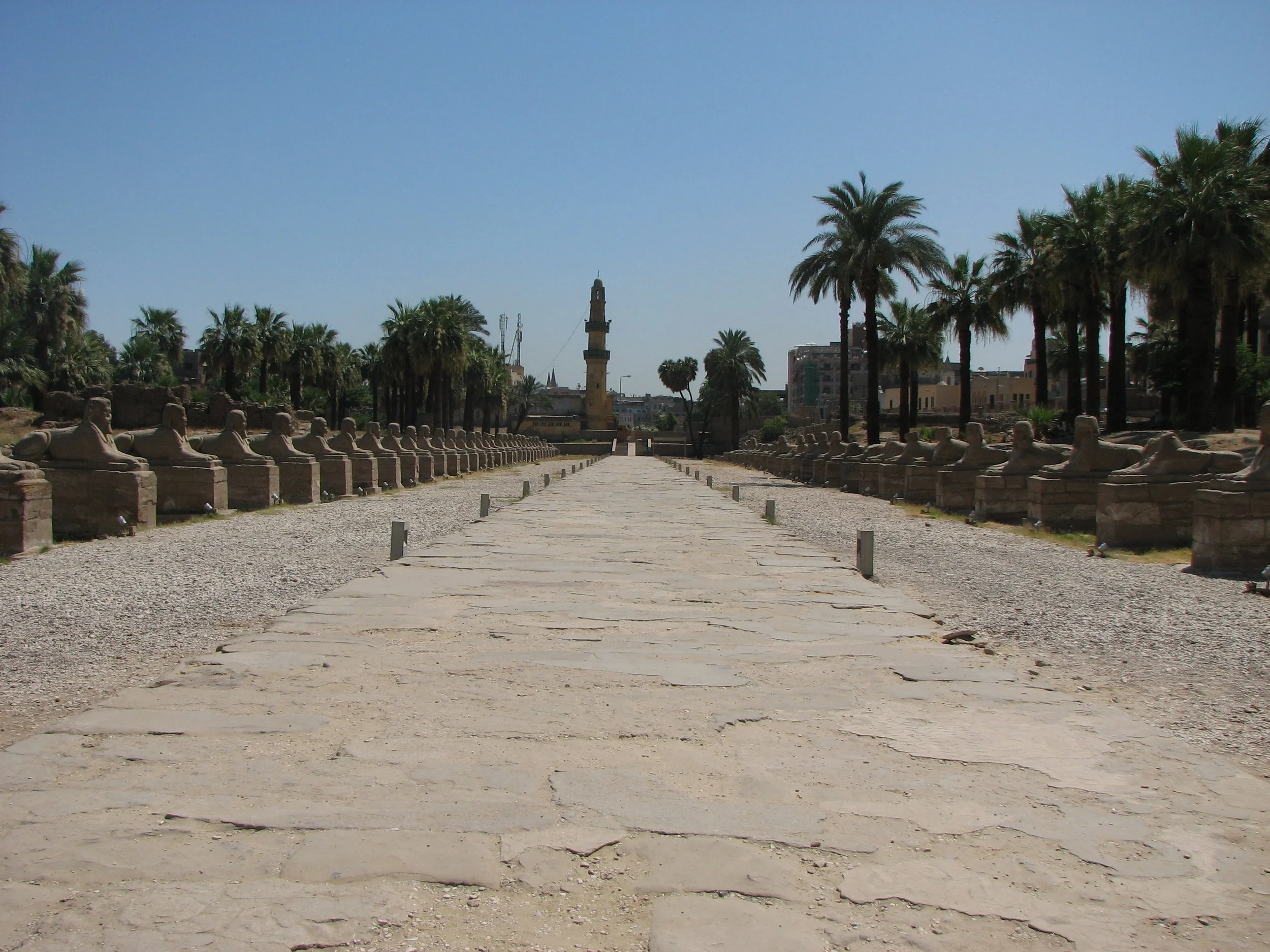 Luxor Temple, Luxor - Avenue of the Sphinxes