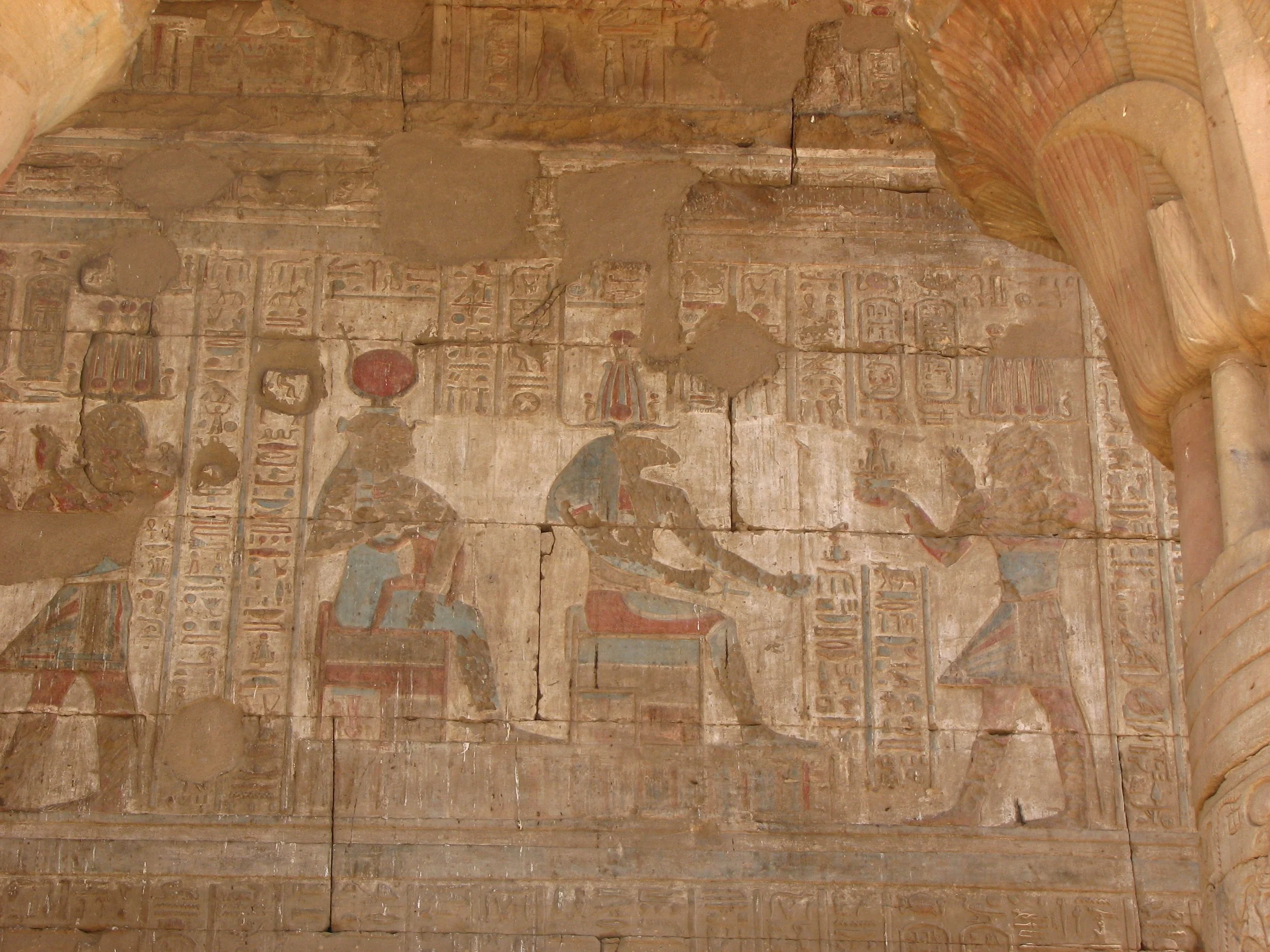 Edfu Temple, The Nile on the way to Luxor