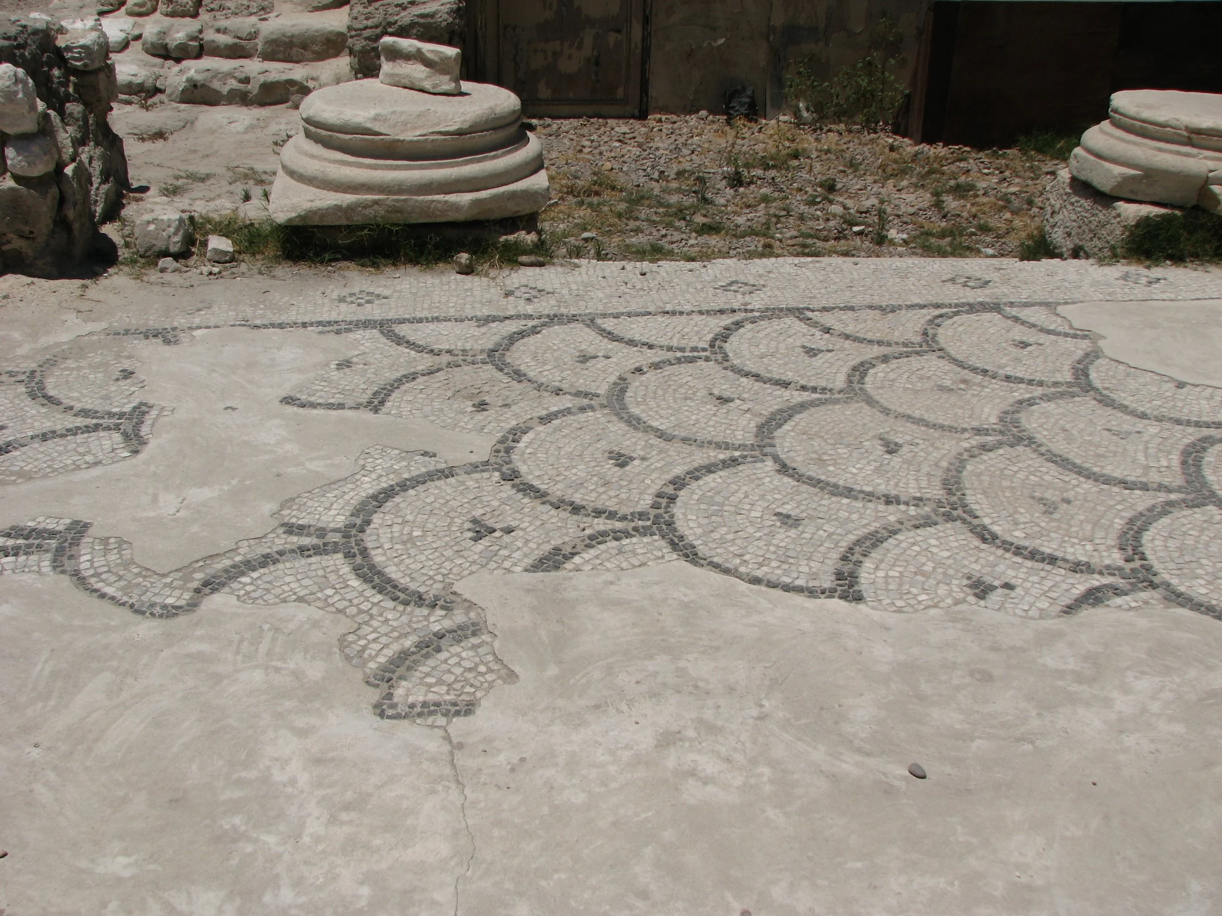 The Ancient Roman Amphitheater, Alexandria - another example of the mosaics