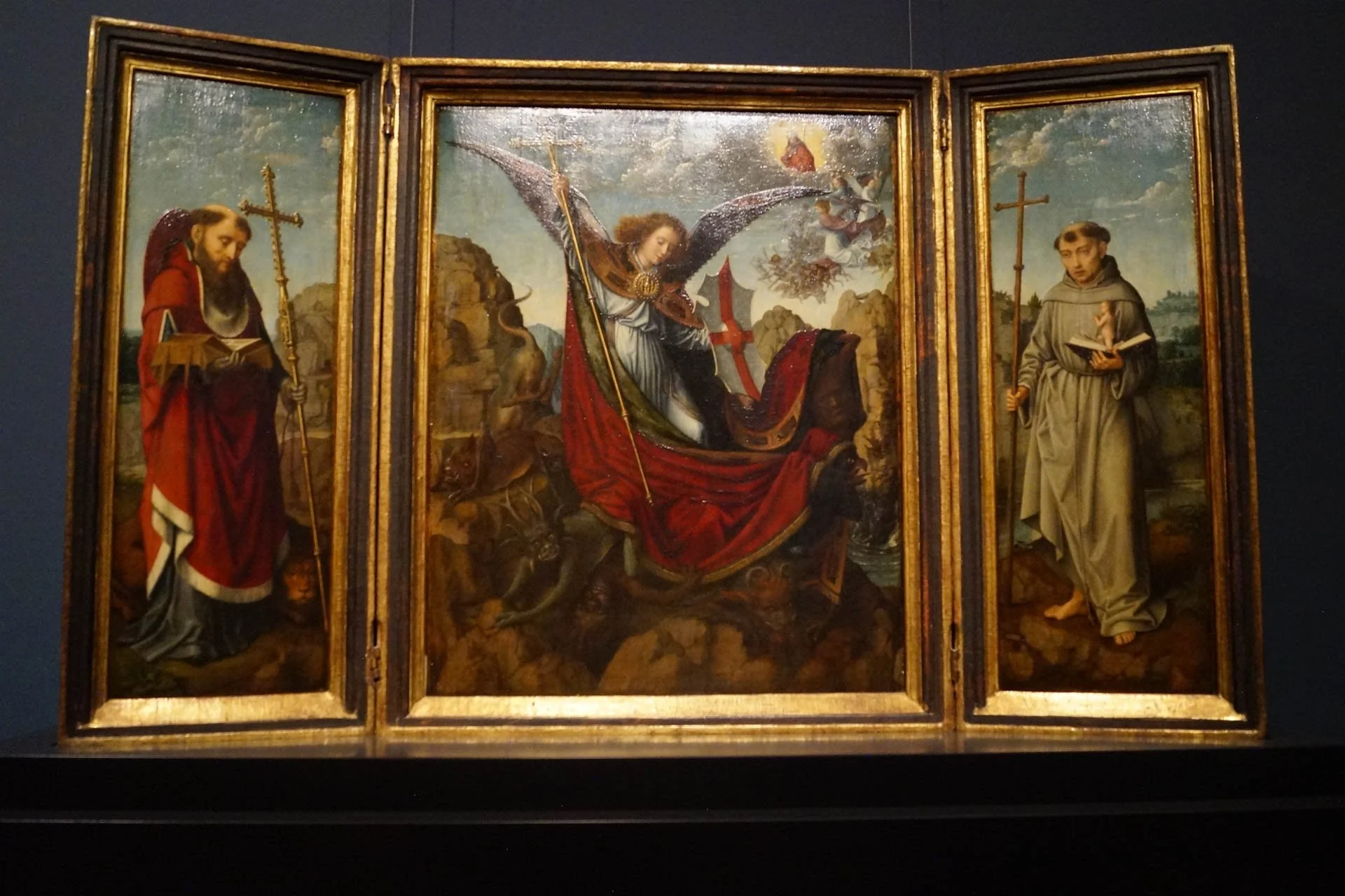 Vienna - Kunsthistorisches Museum - Altar Piece of the Archangel Michael