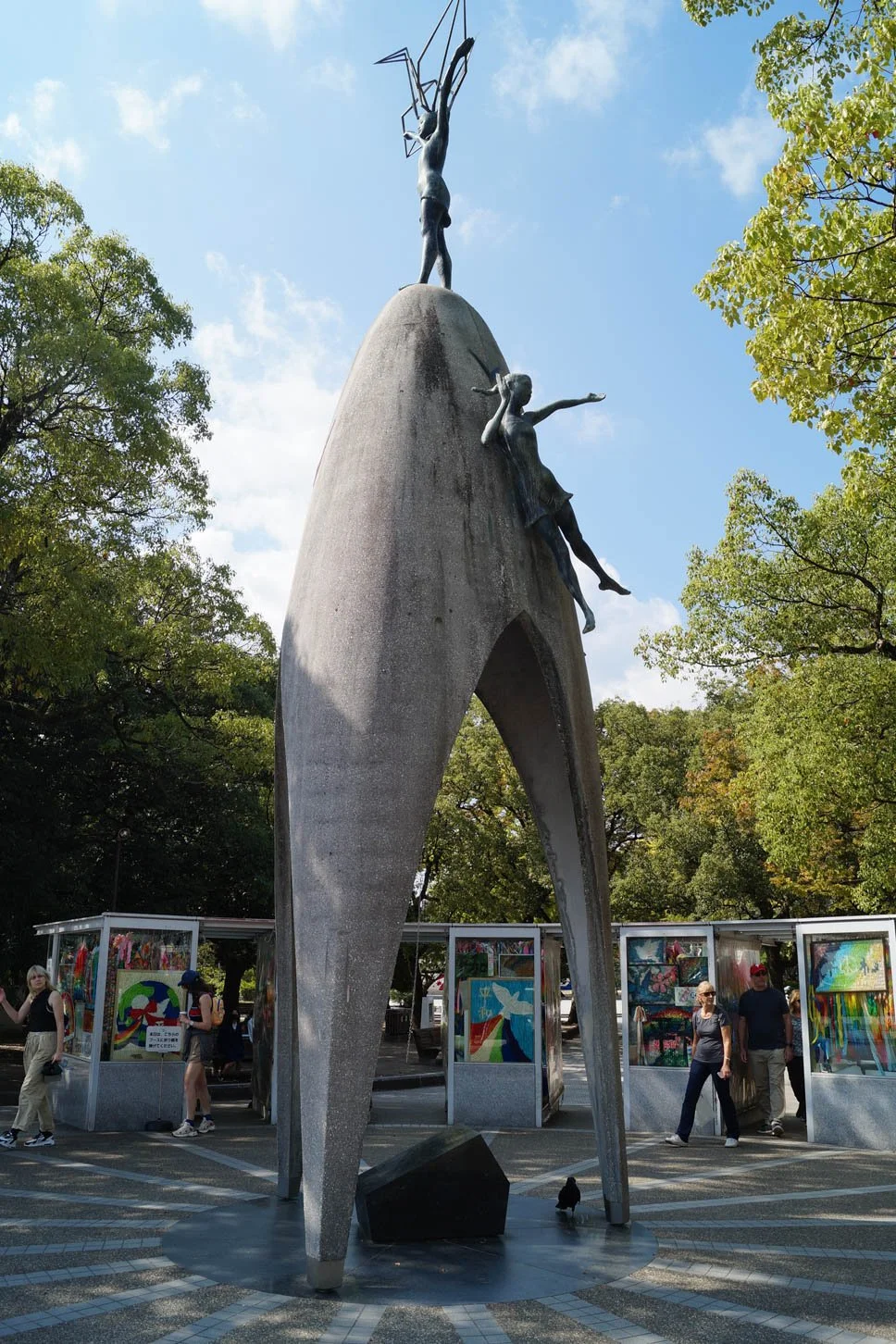 Hiroshima - Children's Peace Monument at Hiroshima Peace Memorial Park