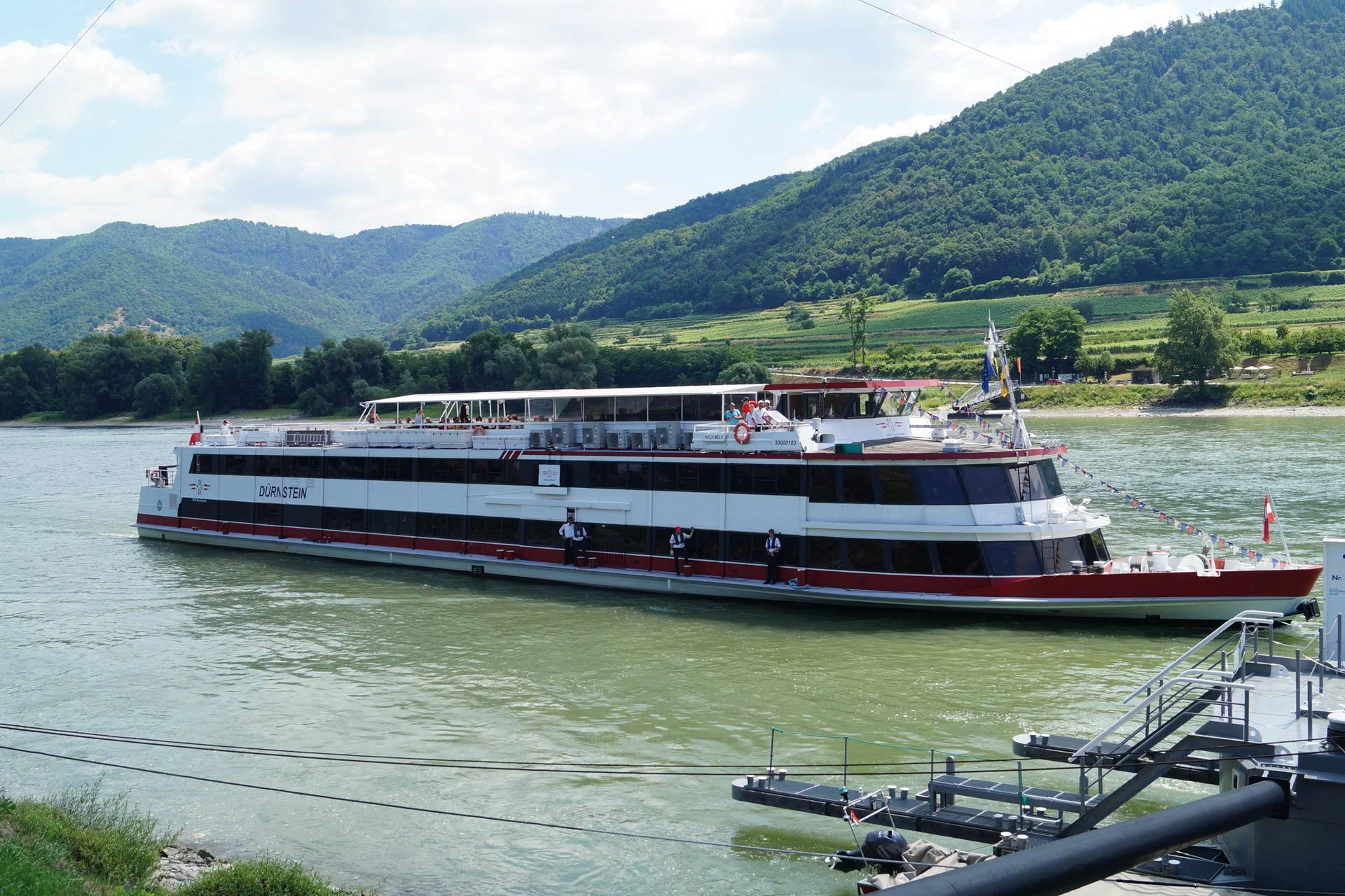 Danube Valley Day Trip from Vienna - Our Ferry to Melk