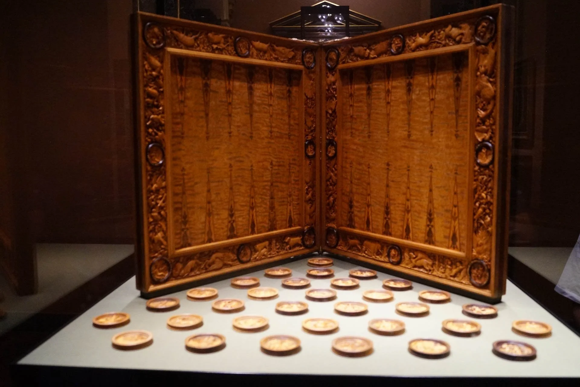 Vienna - Kunsthistorisches Museum - Backgammon Board