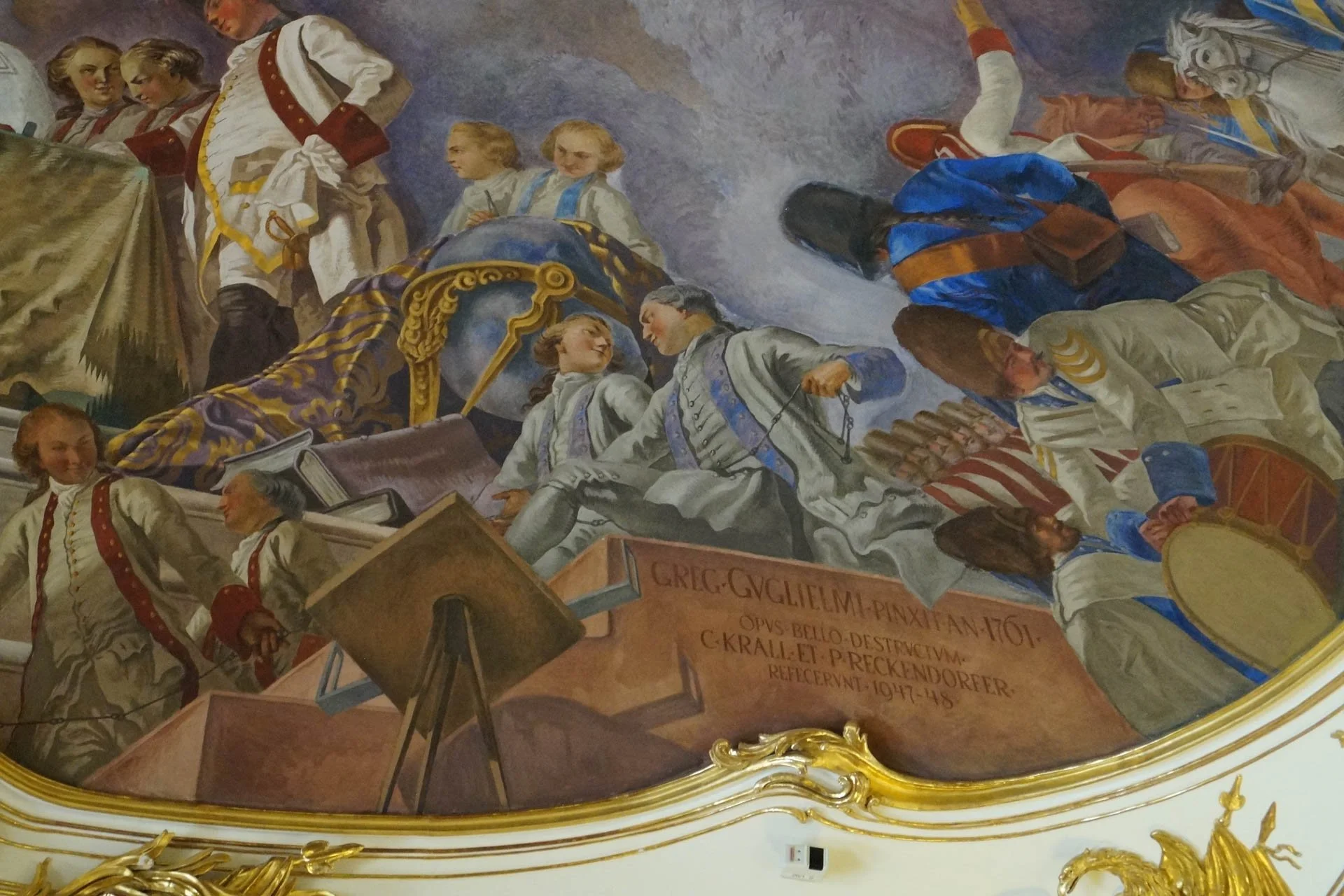 Vienna - Schonbrunn Palace - Signature and Date