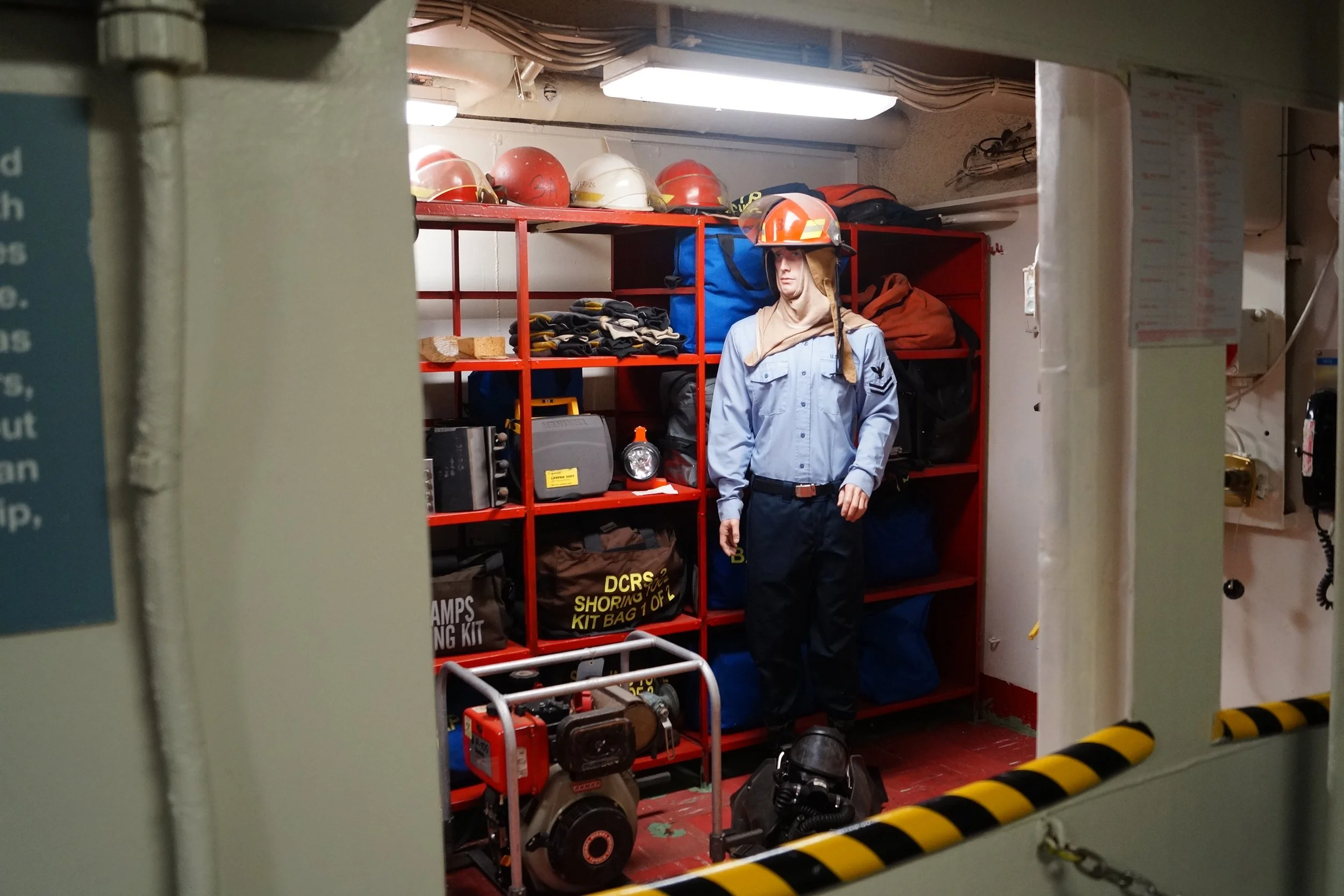 USS Midway: Damage Control Locker
