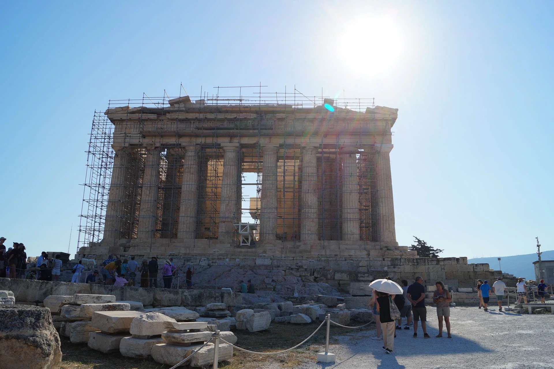 The Acropolis - The Parthenon 