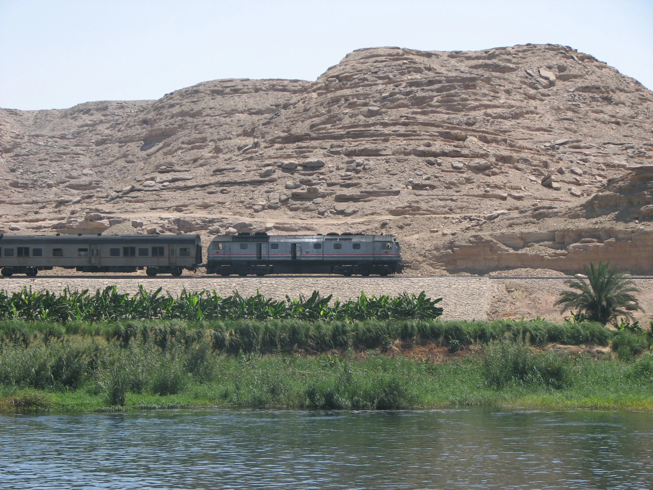 Sailing on the Nile from Aswan to Luxor