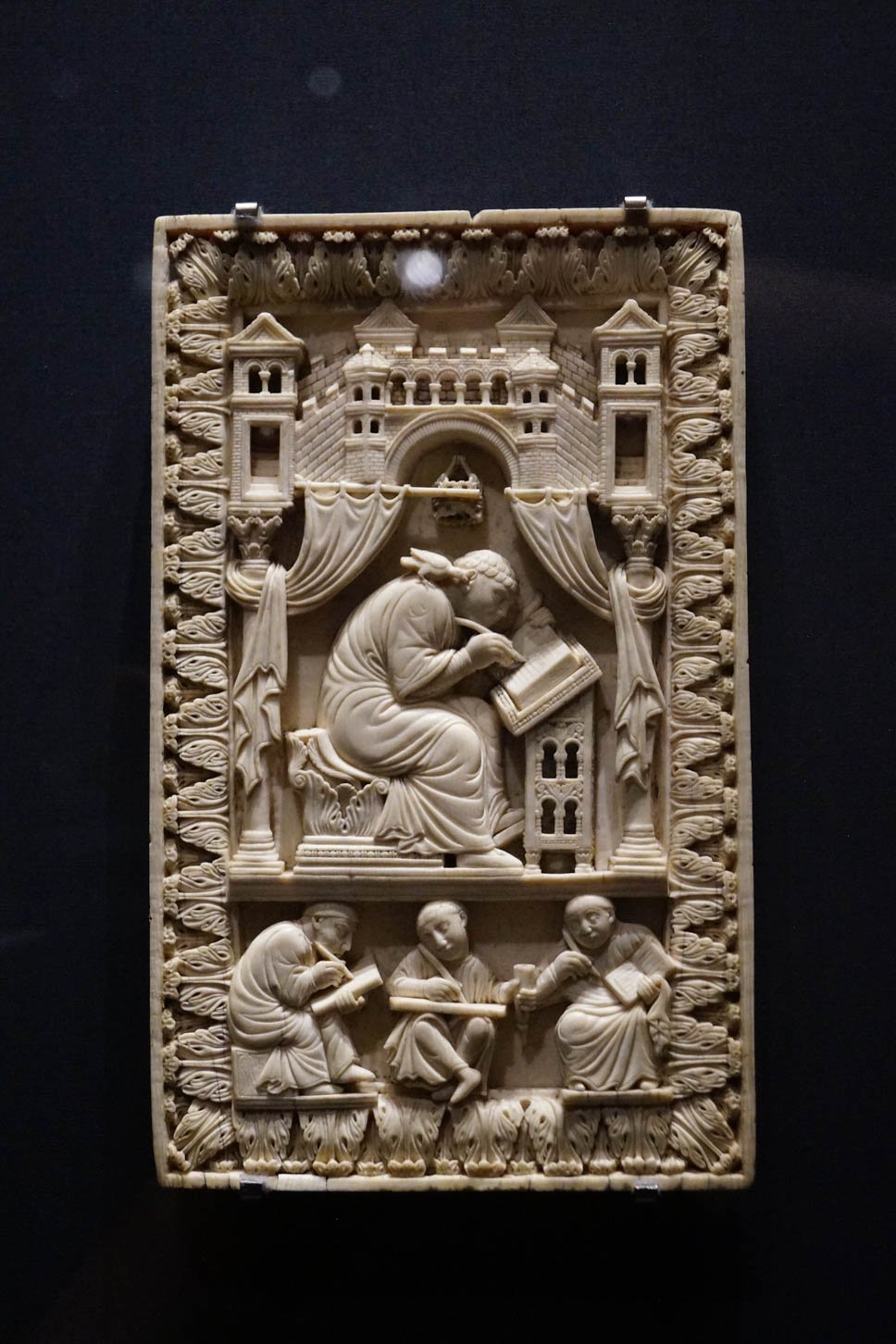 Vienna - Kunsthistorisches Museum - Saint Gregory with Scribes