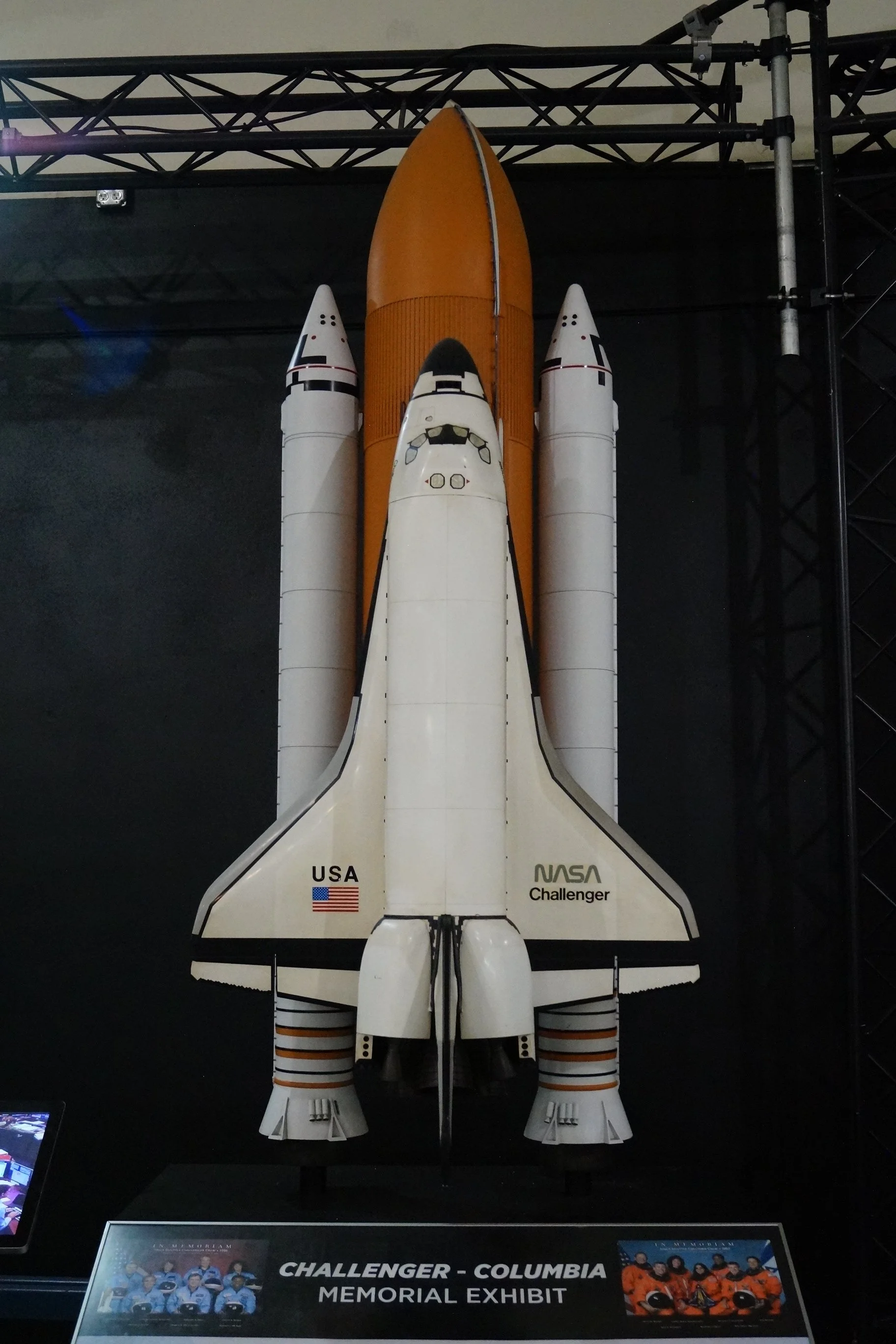 Balboa Park: Air and Space Museum - Challenger-Columbia Memorial Exhibit