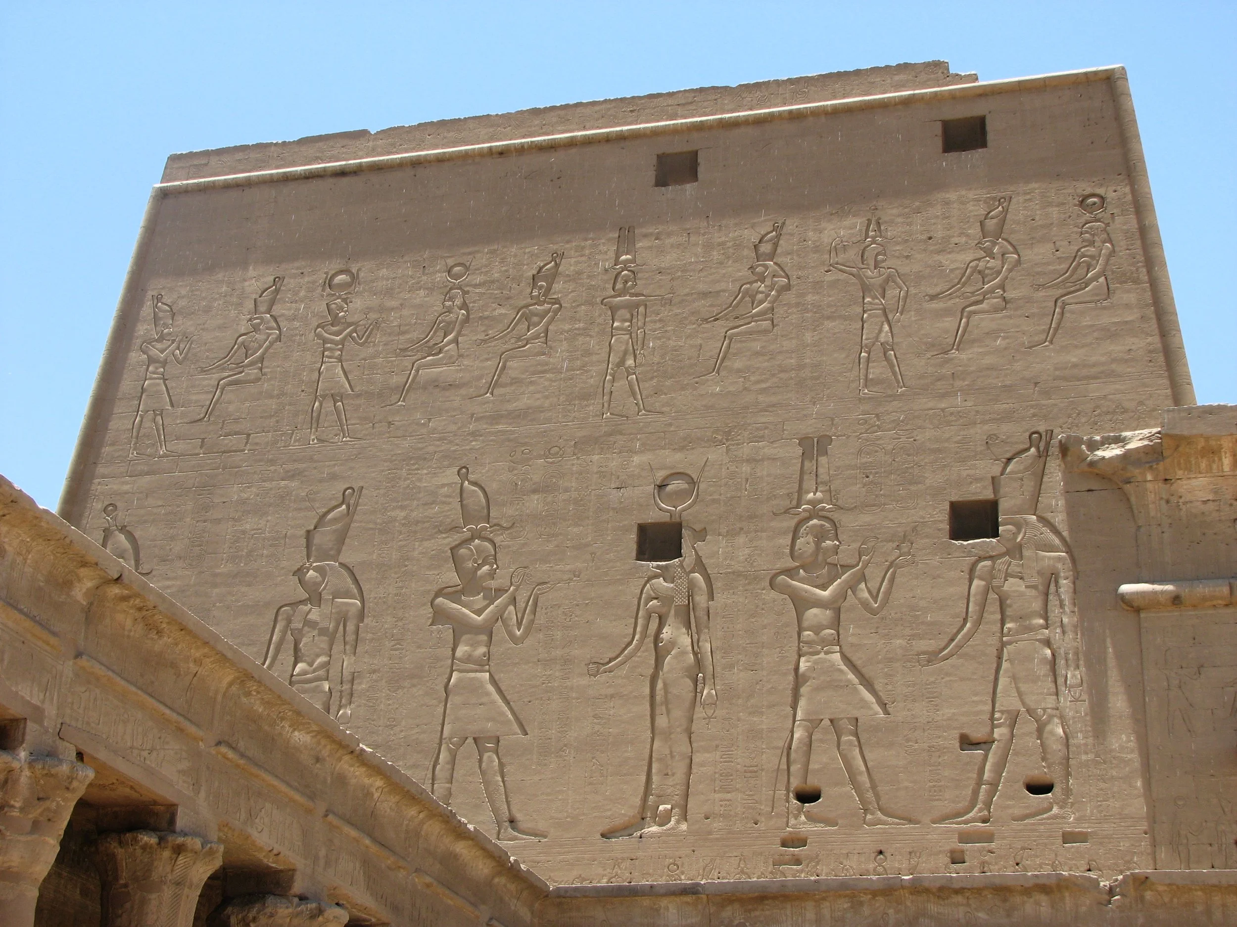 Edfu Temple, The Nile on the way to Luxor