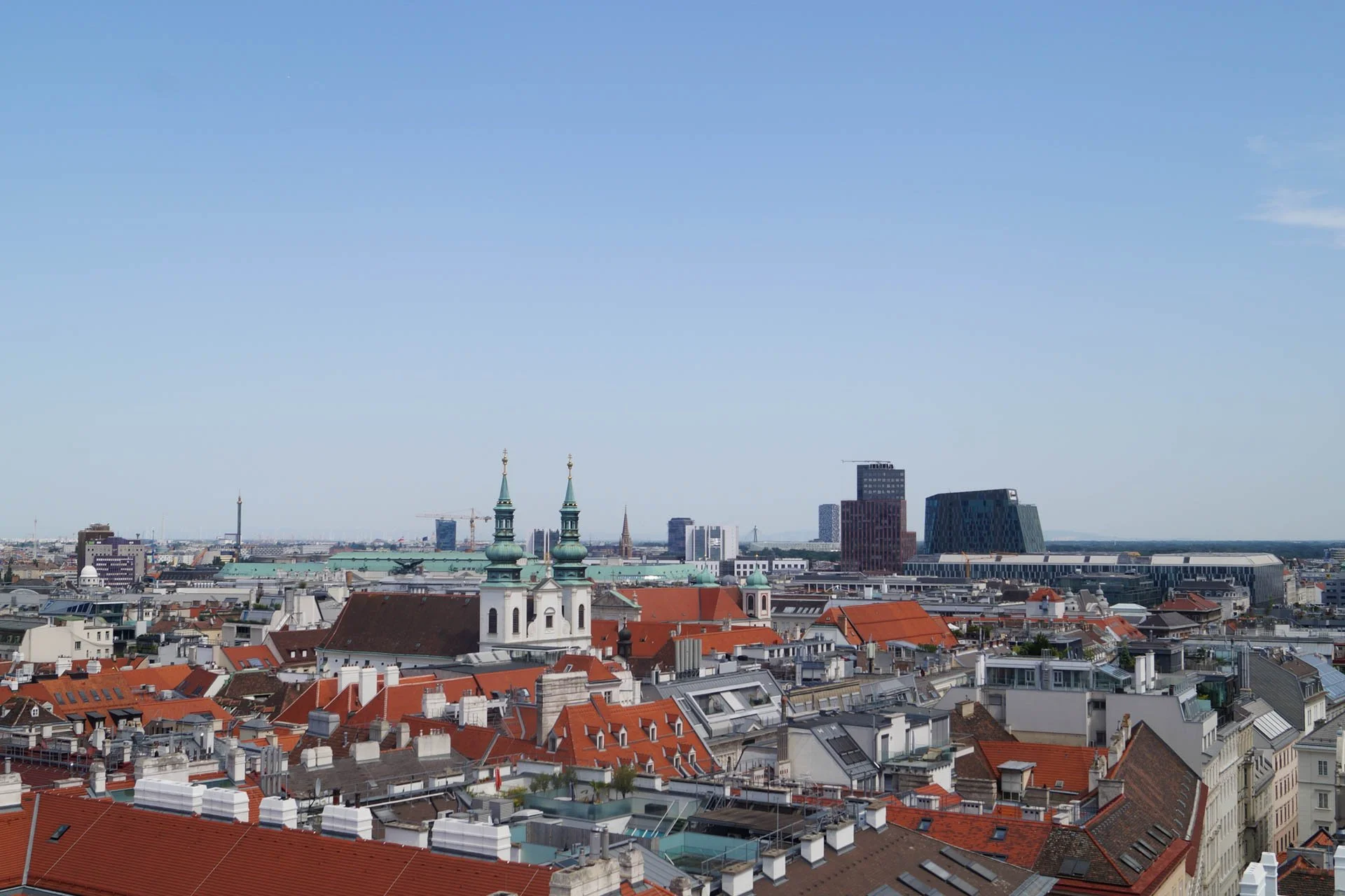 Vienna - St. Stephen's Cathedral - View of Vienna