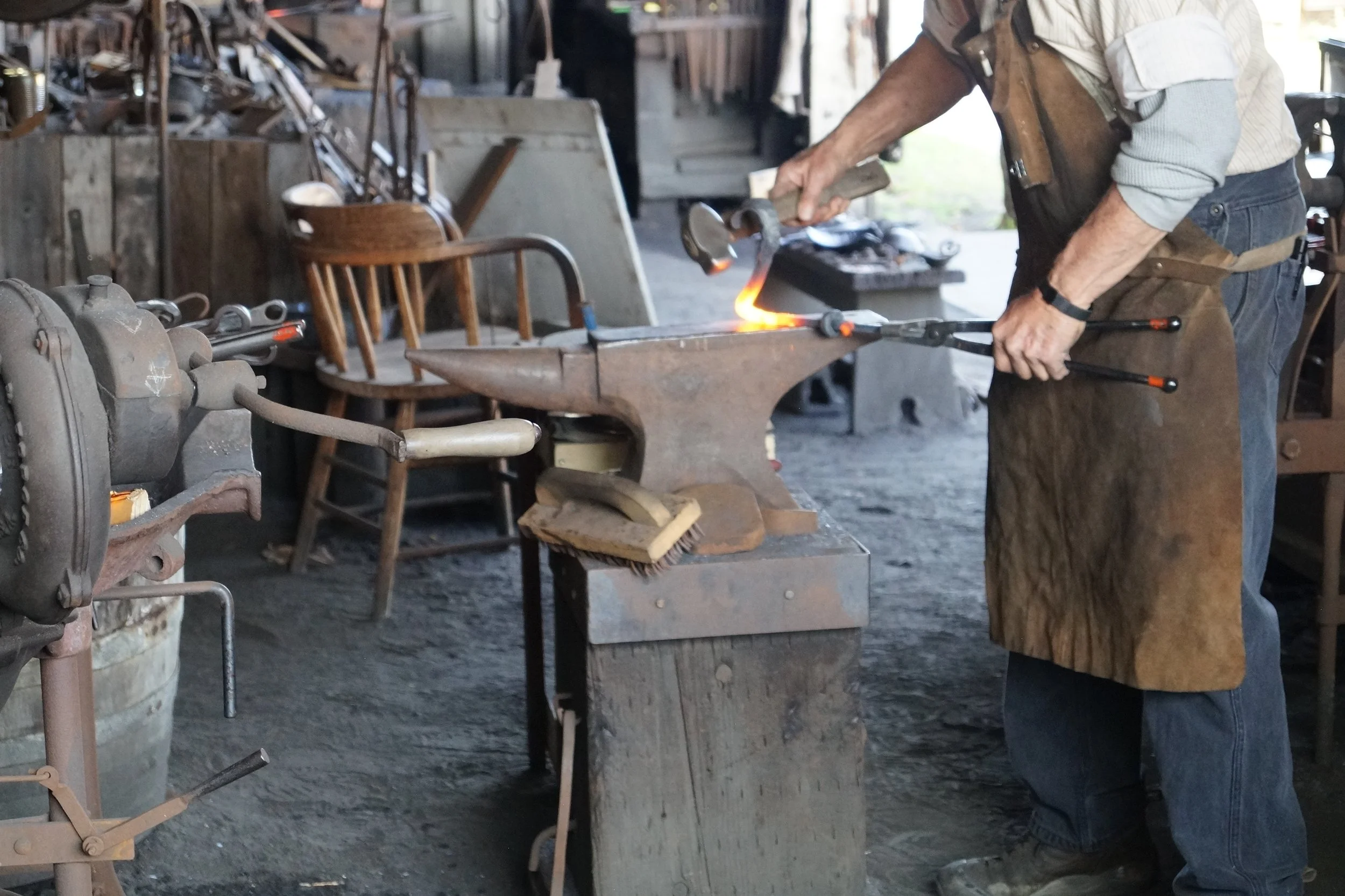 Old Town San Diego: Forging Iron