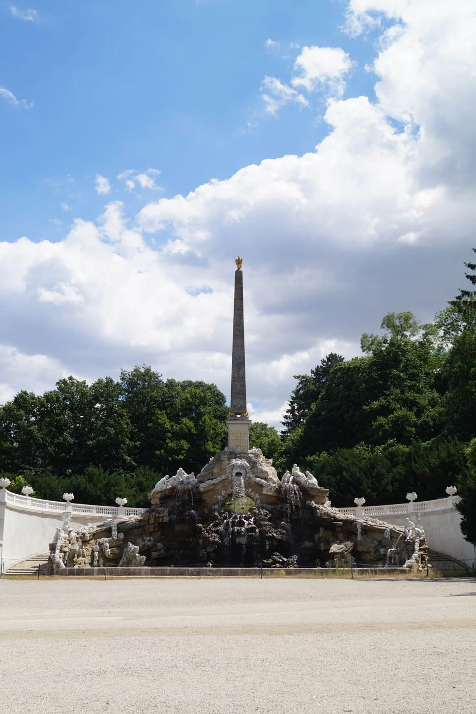 Vienna - Schonbrunn Palace - Obelisk Fountain