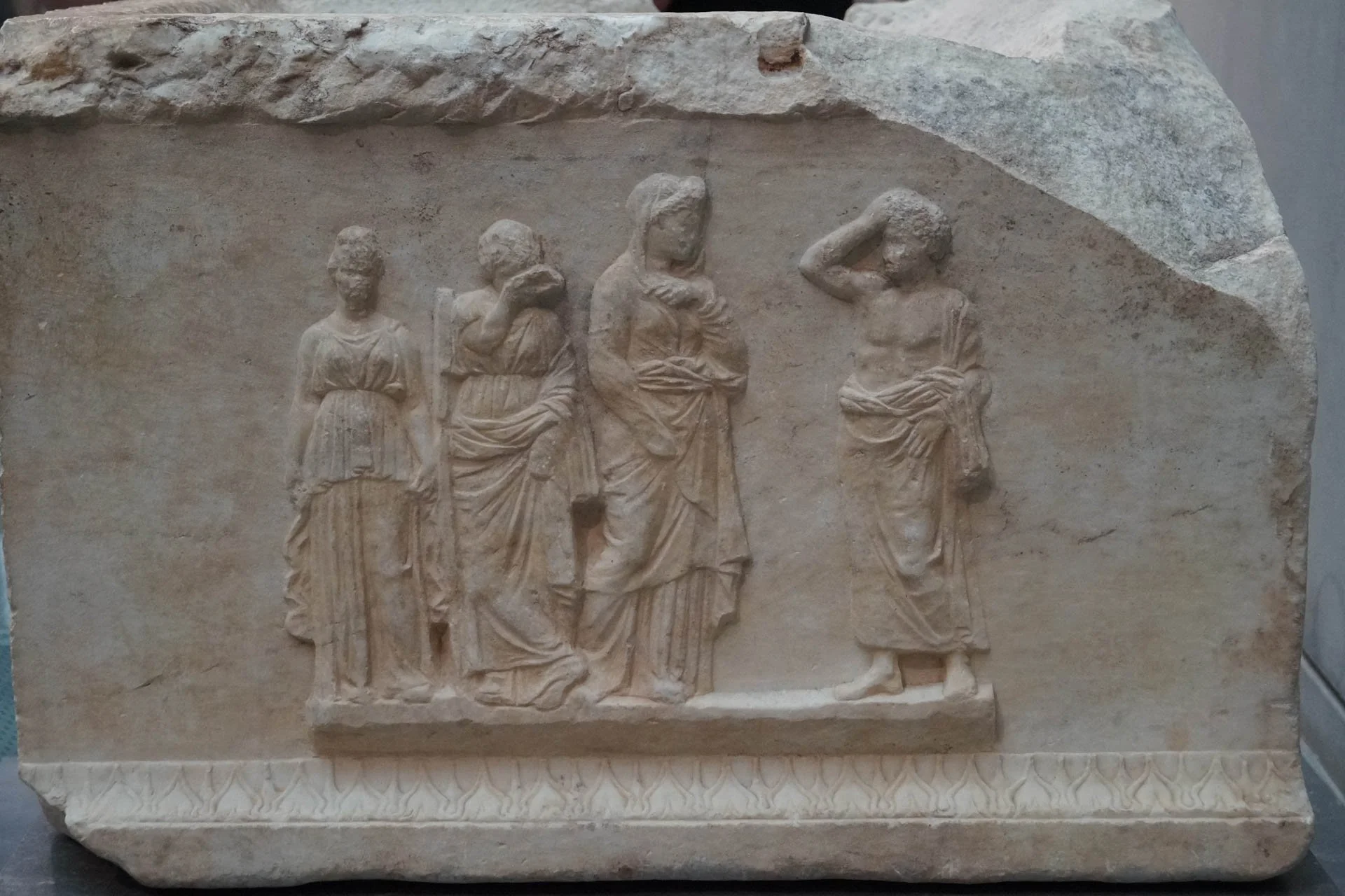 The Acropolis Museum - House of Proclos. Funeral Sacrificial Table