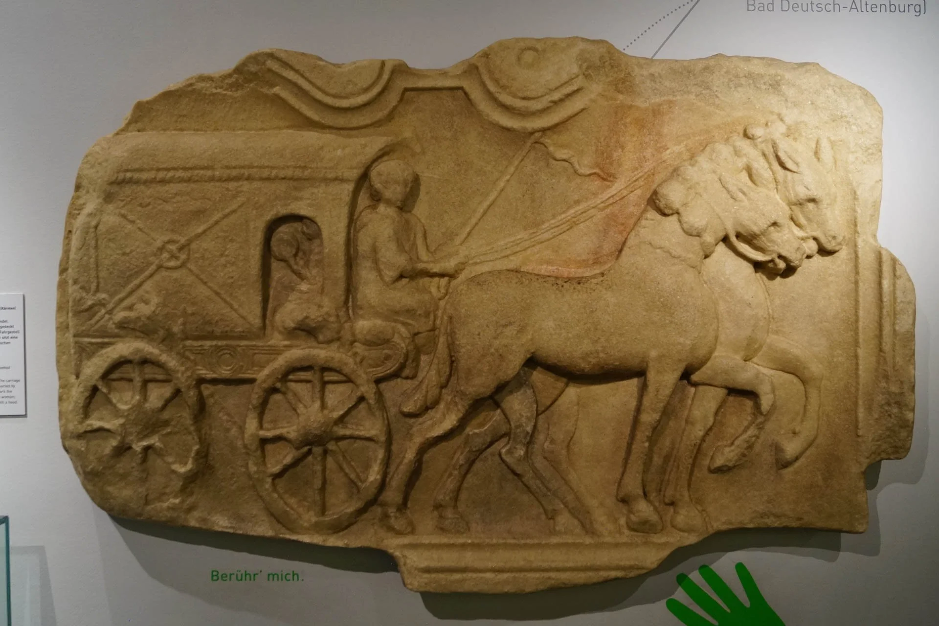 Vienna - Romermuseum - Relief with Carriage