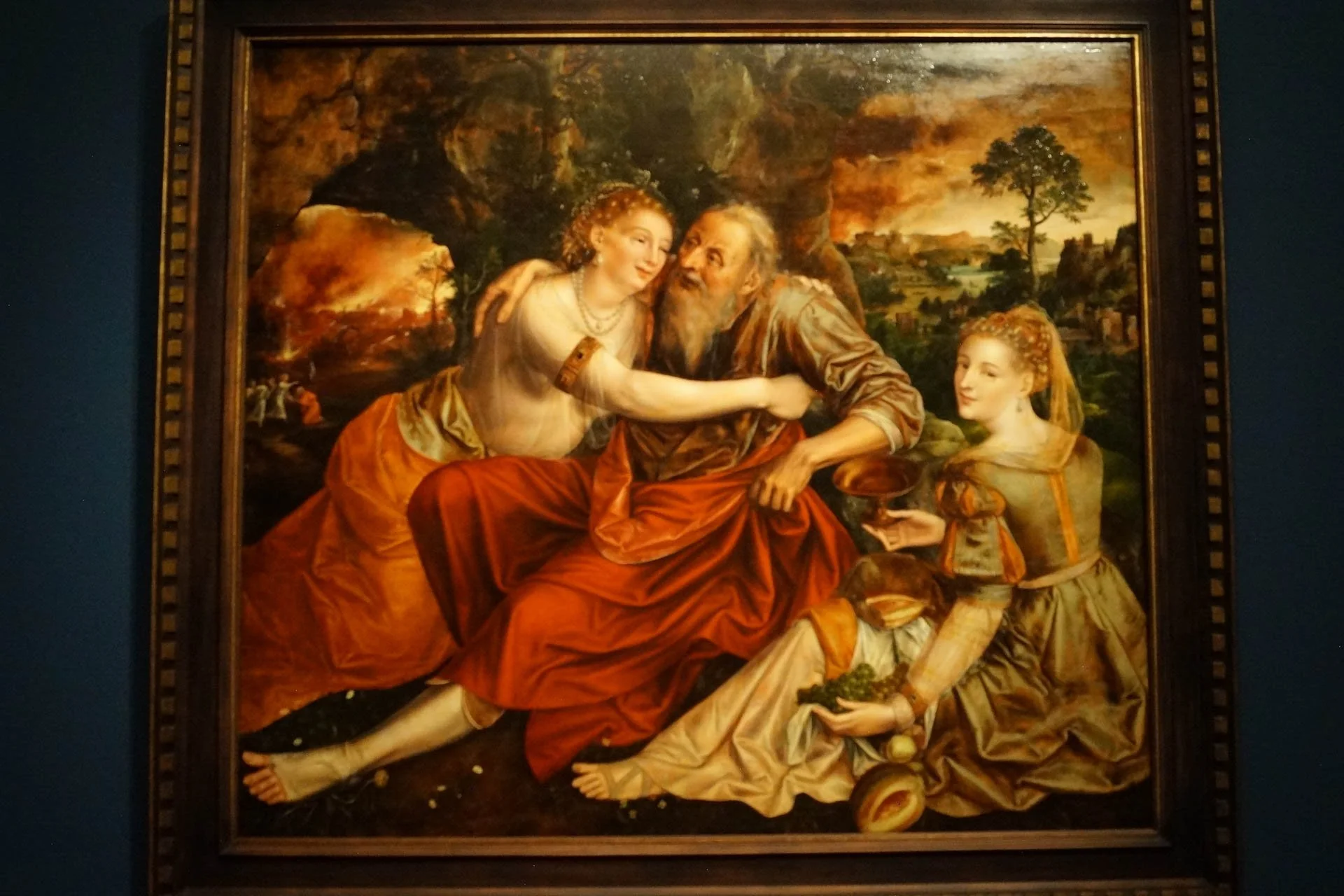 Vienna - Kunsthistorisches Museum - Lot and His Daughters