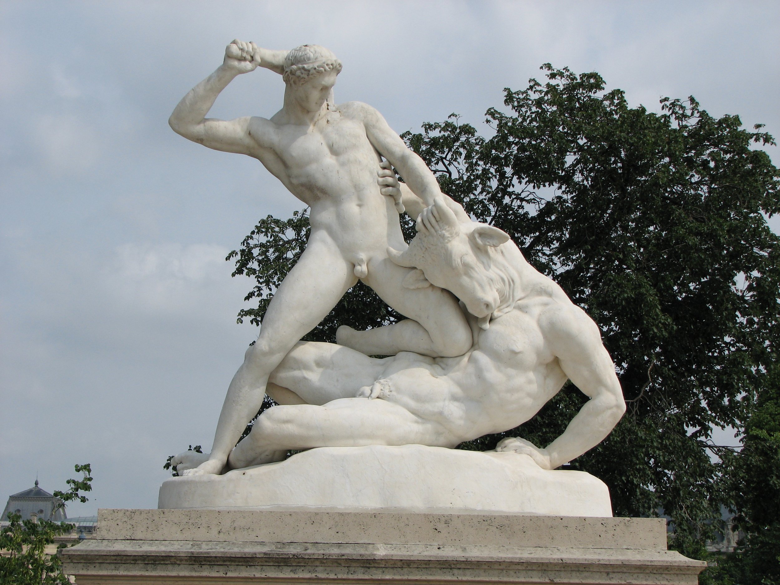 The Tuileries Garden - Perseus slaying the Minotaur