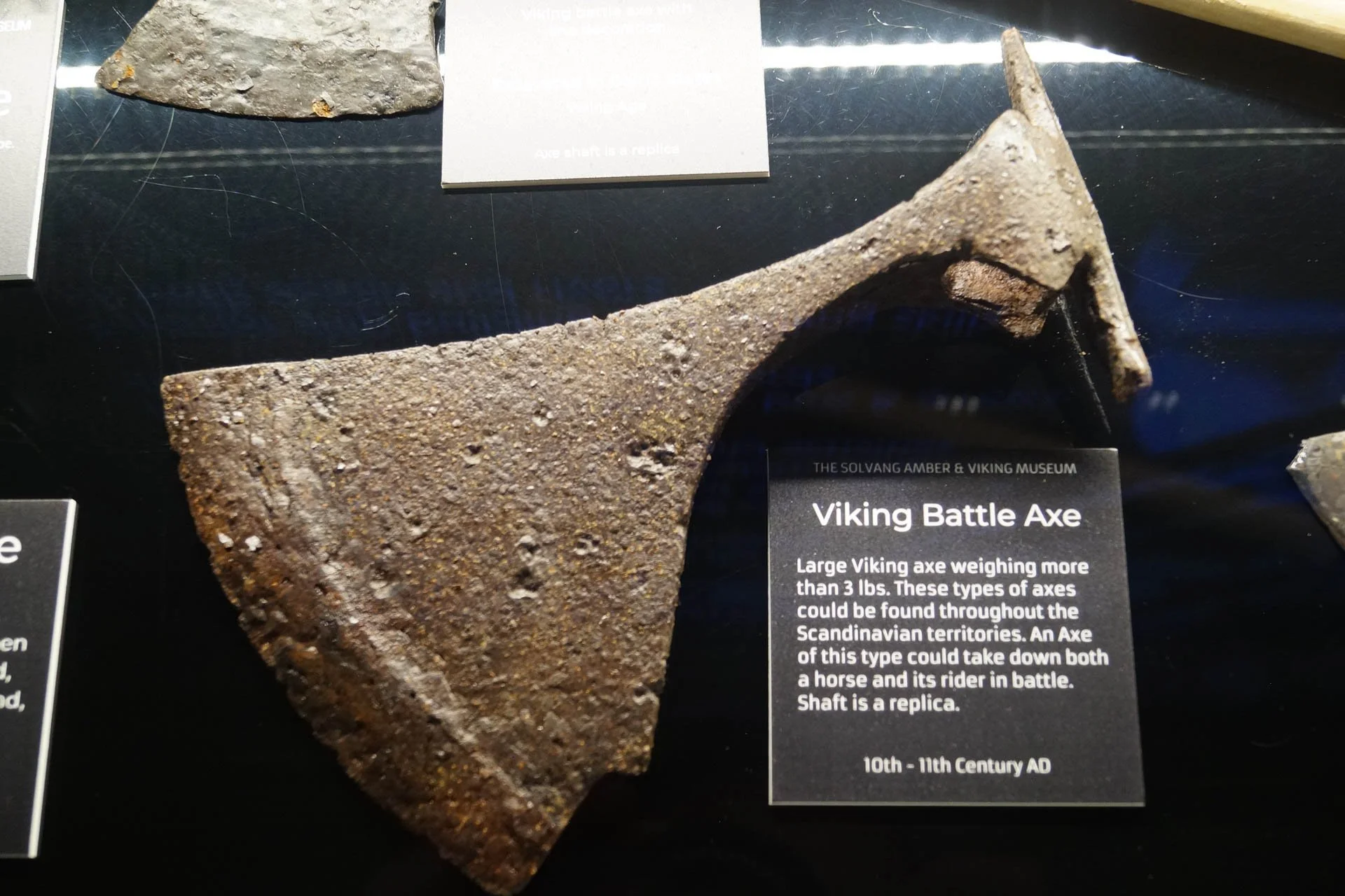 Solvang: Viking Museum - Viking Battle Axe