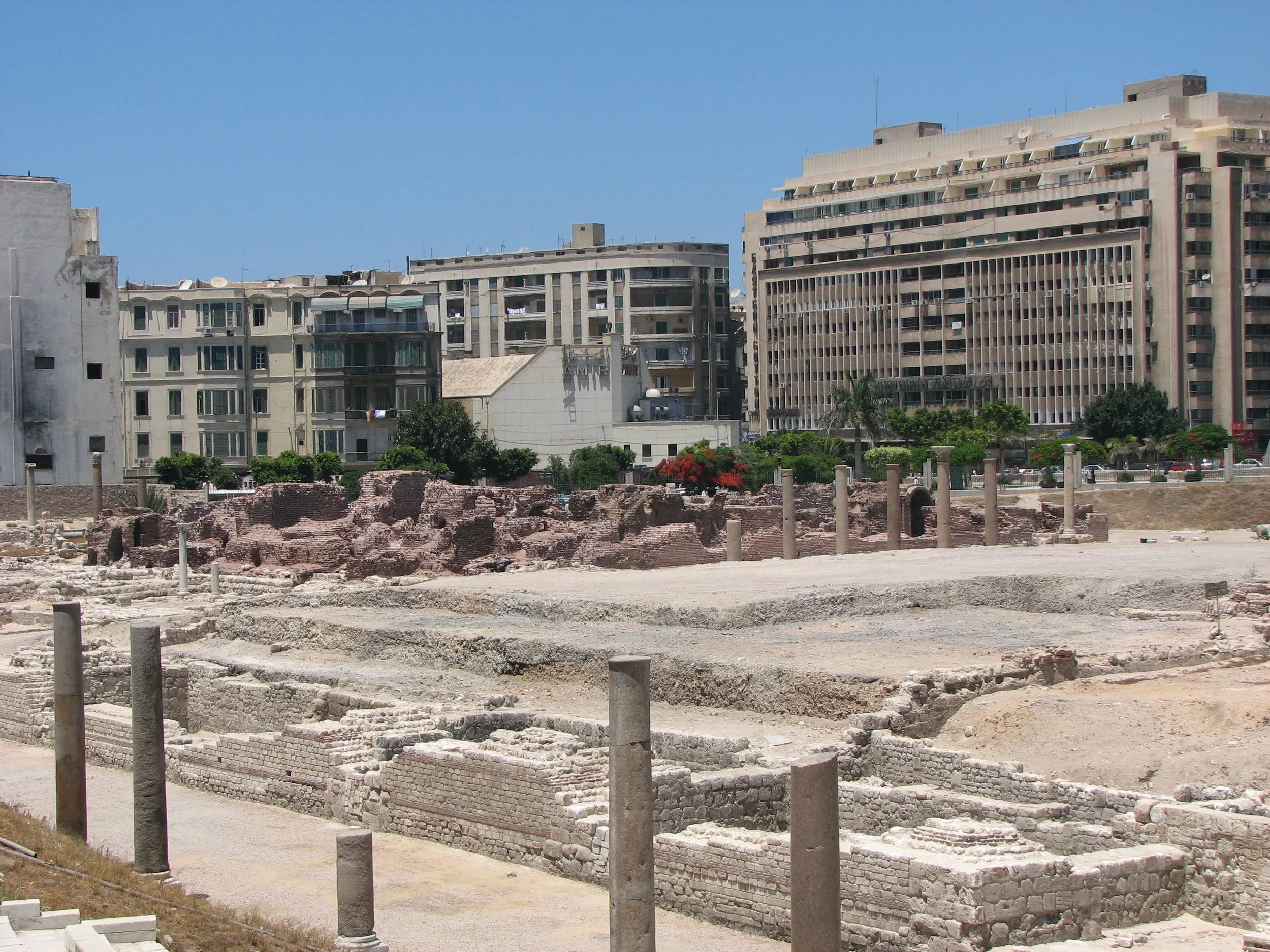 The Ancient Roman Amphitheater, Alexandria