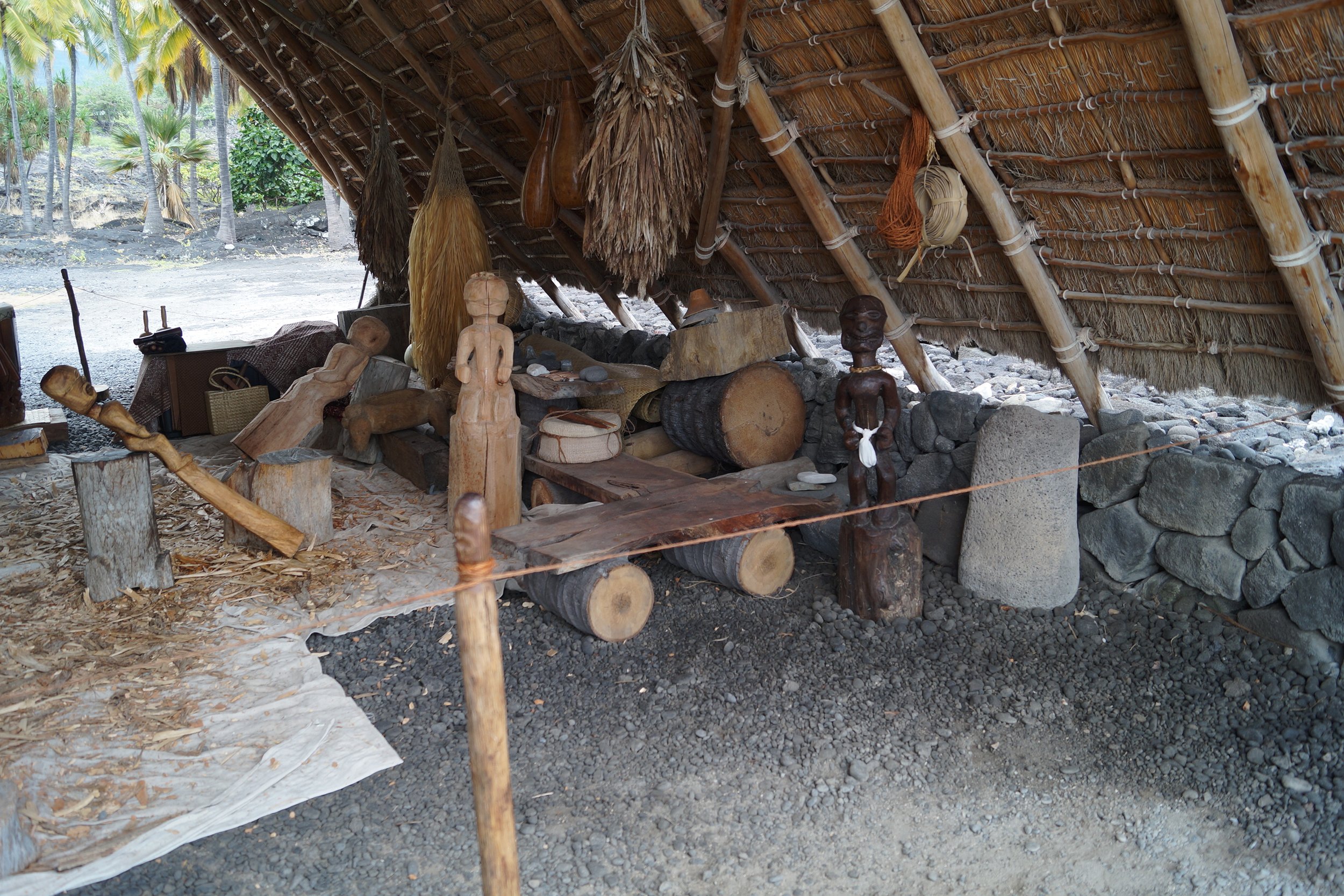 Pu'uhonua O Hōnaunau National Historical Park - Wood Carving Workshop