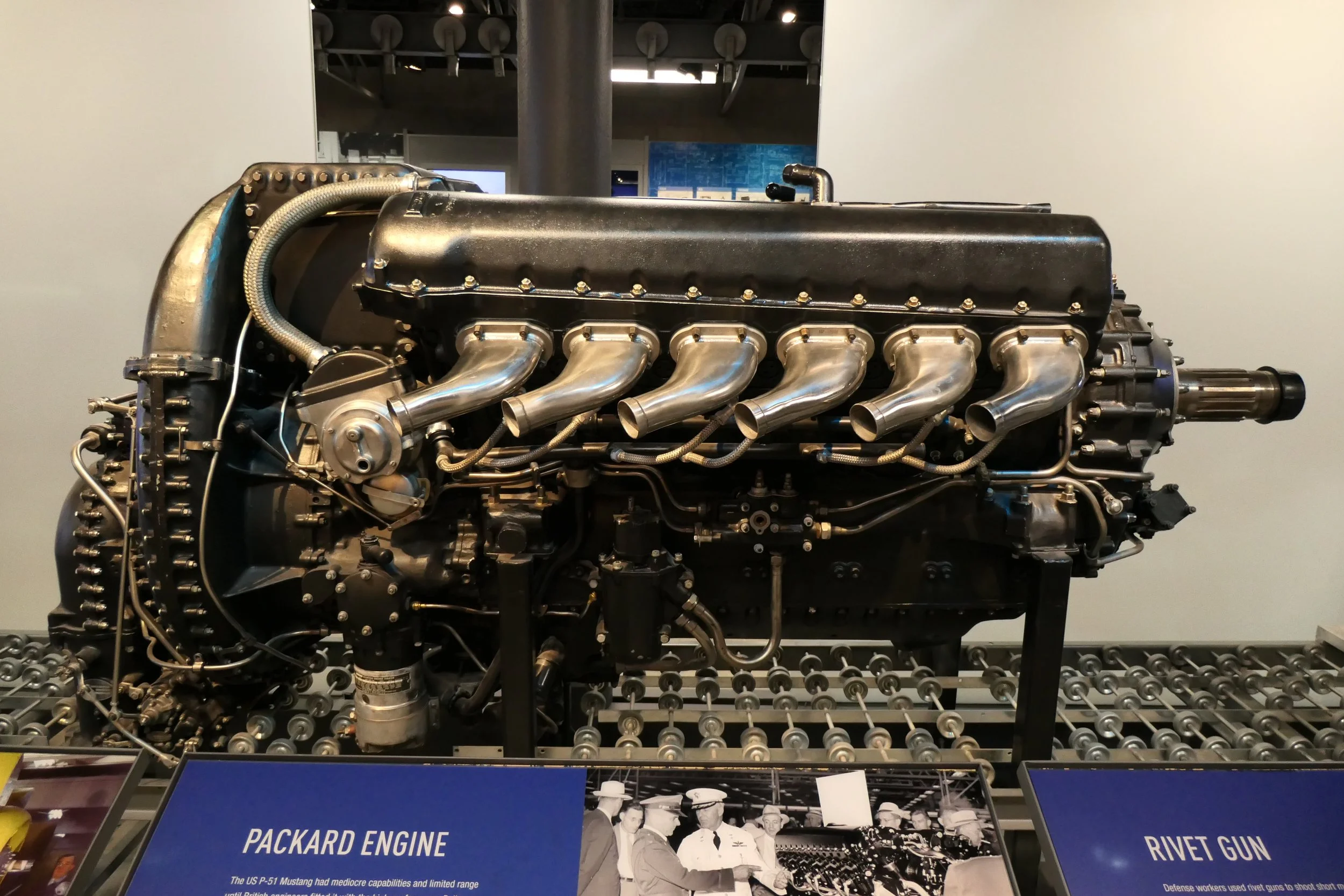 National WWII Museum - Rolls-Royce Merlin Engine for P-51 Mustang