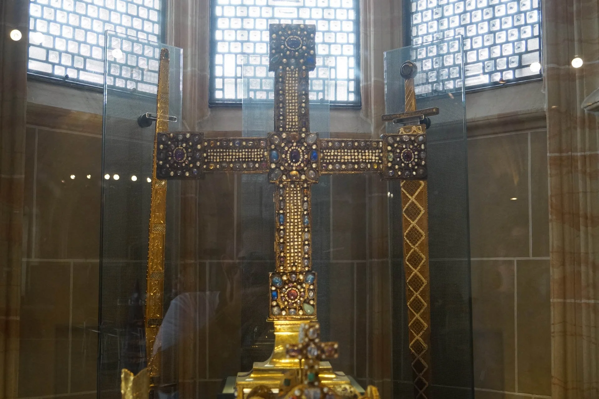 Aachen - Rathaus - The Imperial Cross