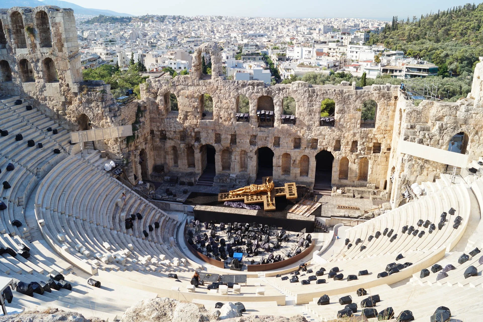 The Acropolis - The Odeon of Herodes Atticus 