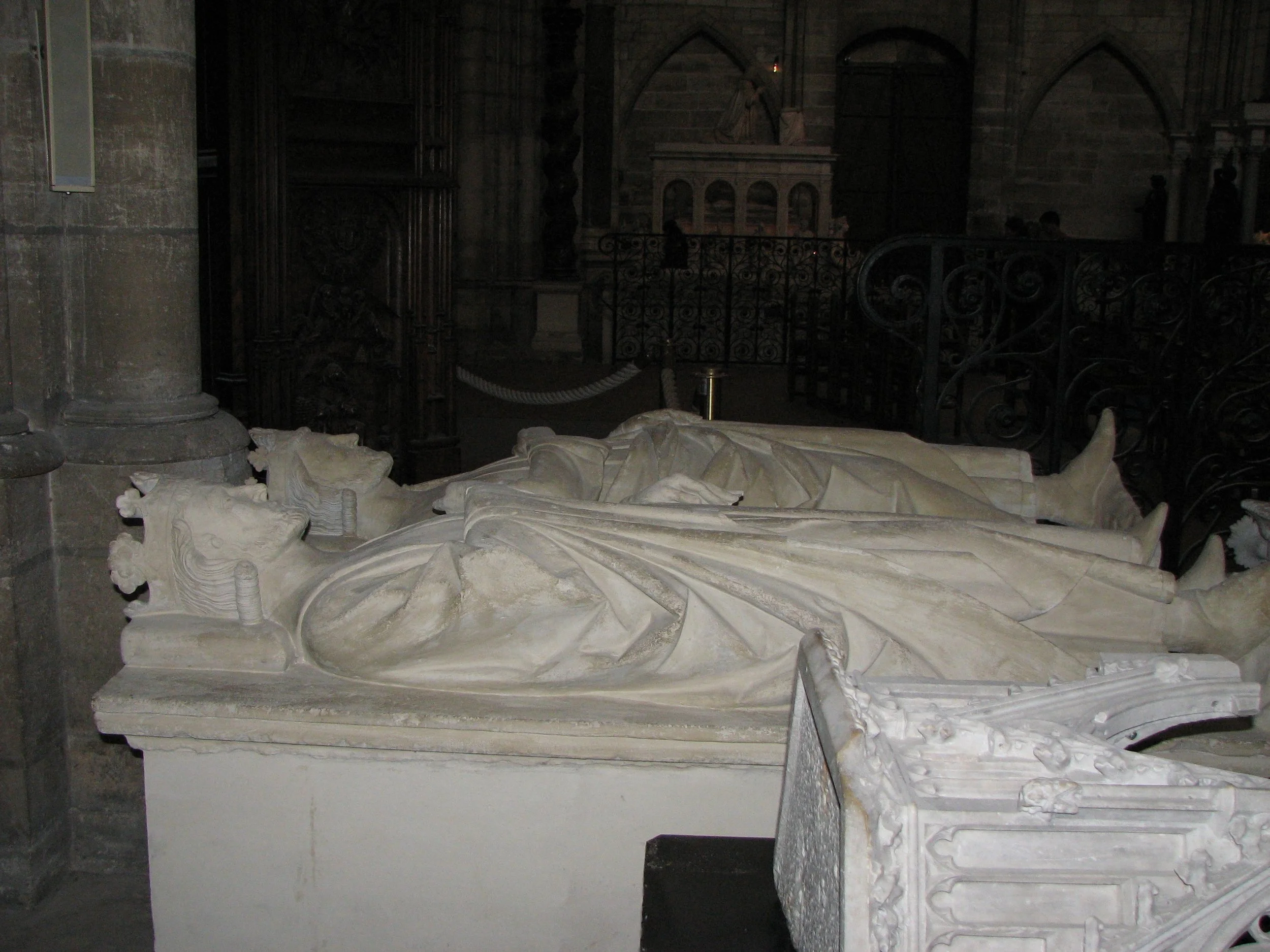 Saint Denis Basilica - many of the kings and queens are buried in this Basilica