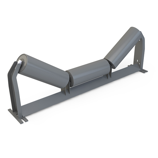 20 Degree 18" Trough Idler – CEMA B 4" Roll