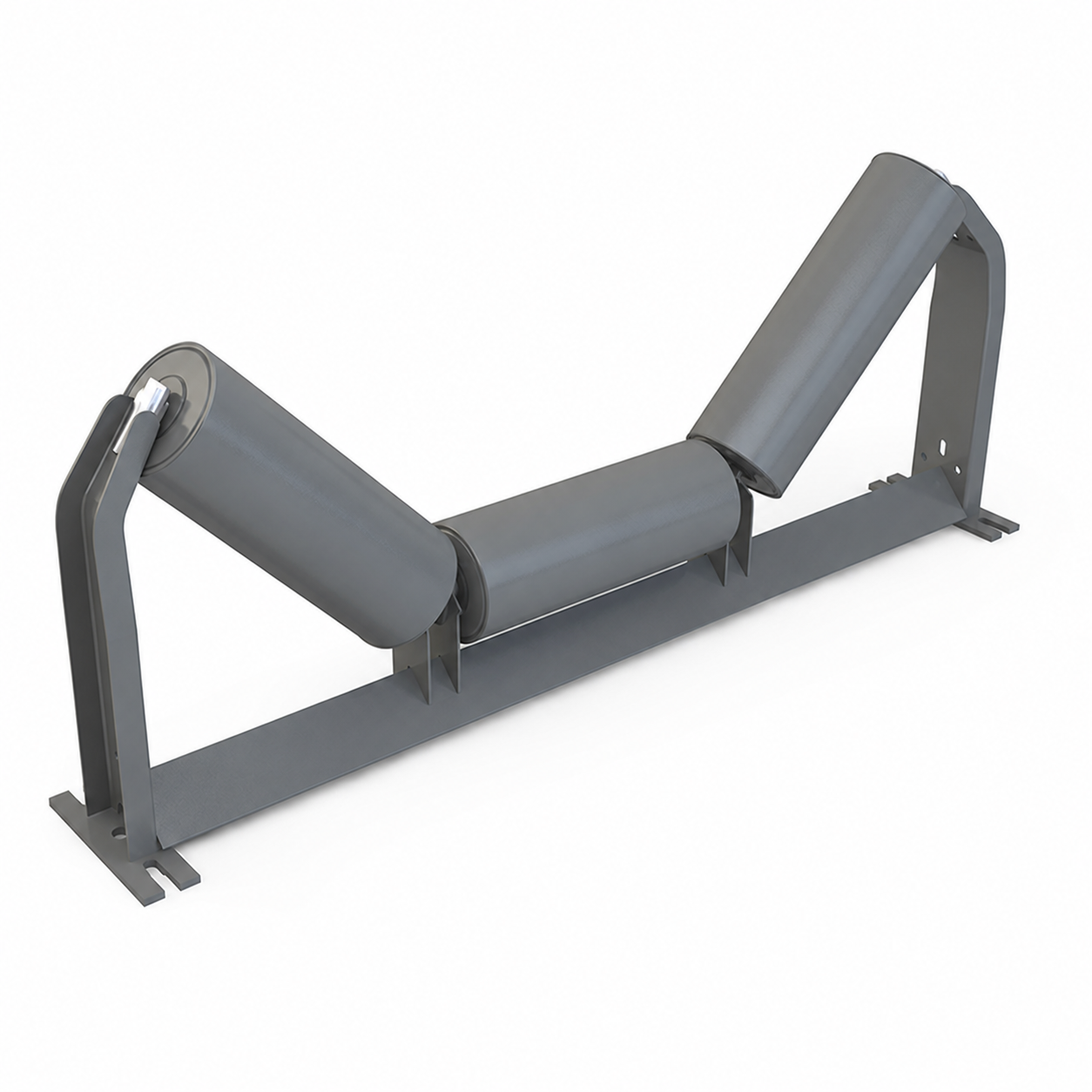 35 Degree 18" Trough Idler – CEMA B 4" Roll
