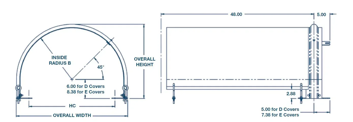 PPI Conveyor Full Hood Cover Diagram.webp (Copy) (Copy)