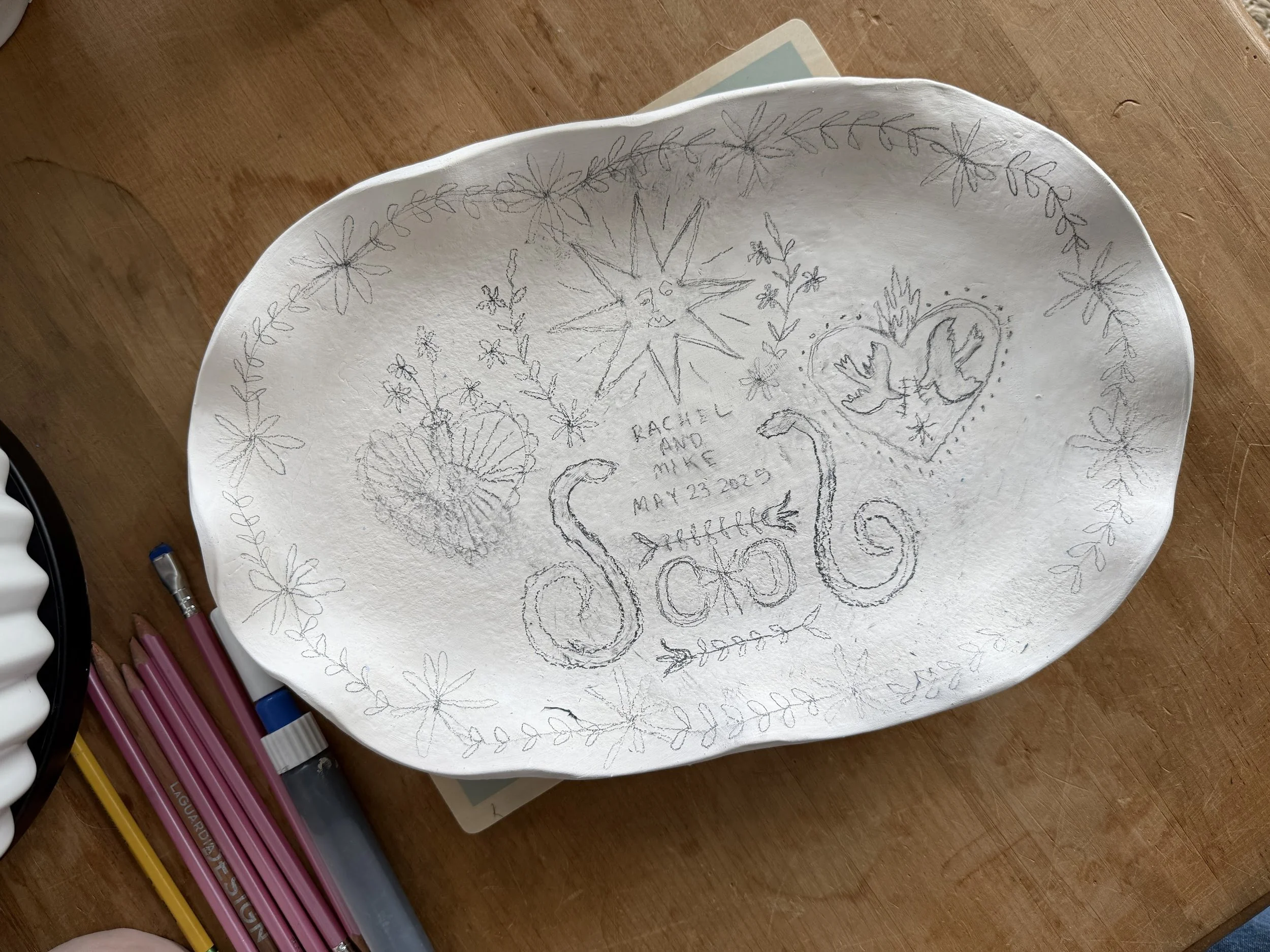 WEDDING PLATTER - SKETCH