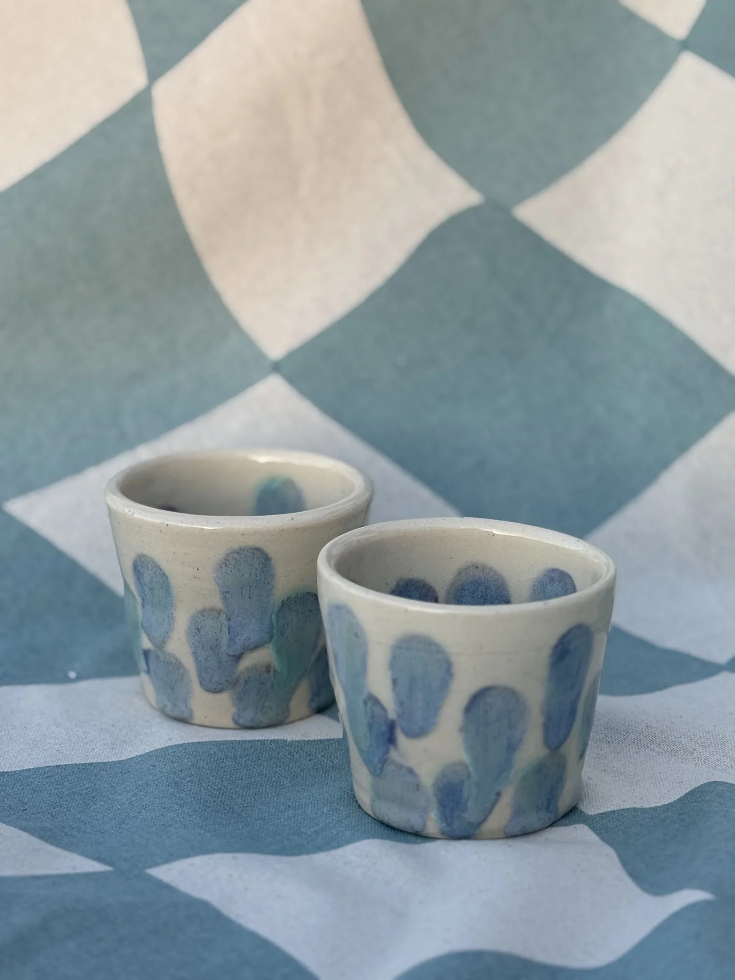 LAYERED DOTS STACKING CUPS | SOLD