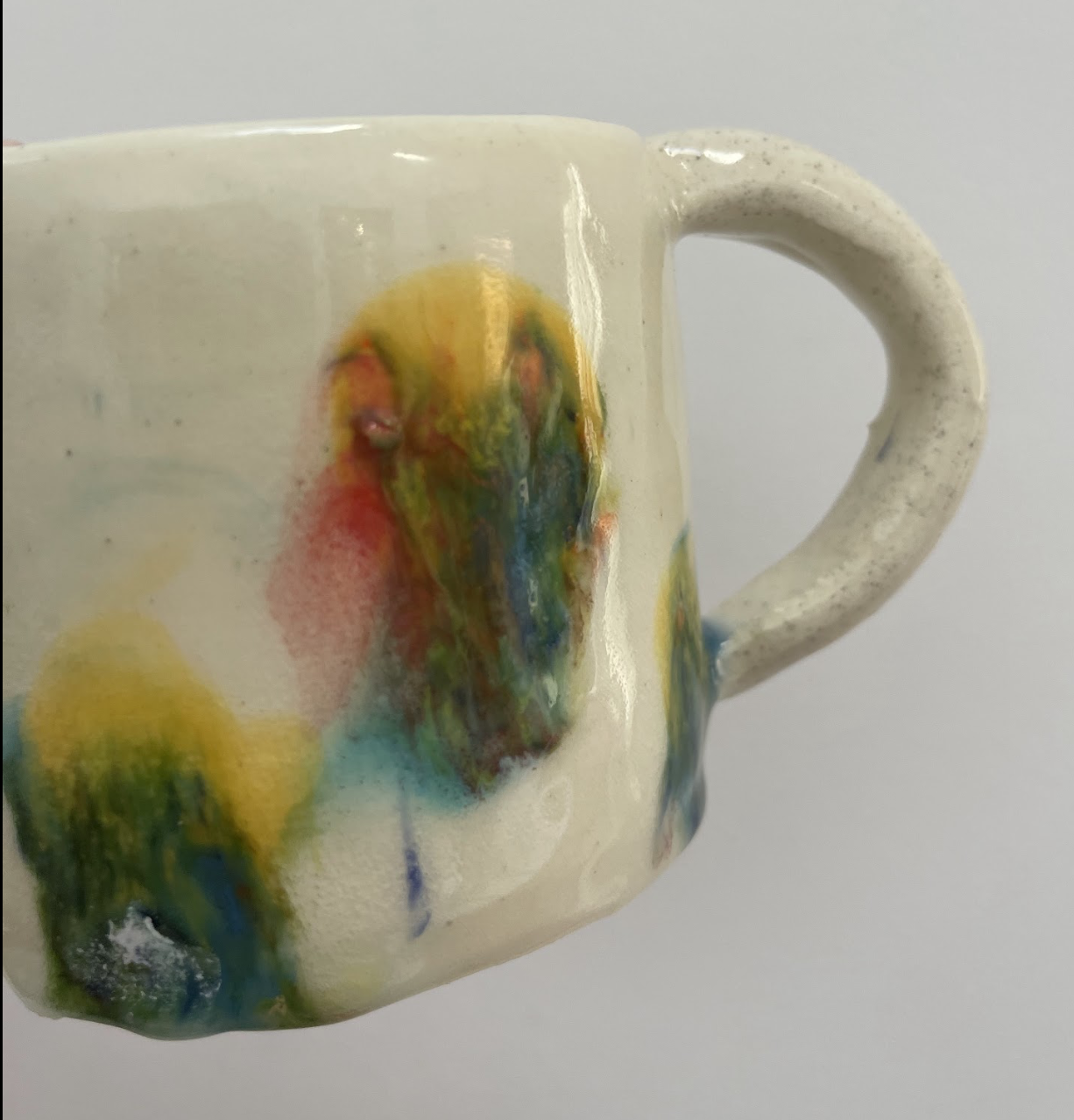 LAYERED DOTS MUG | SOLD