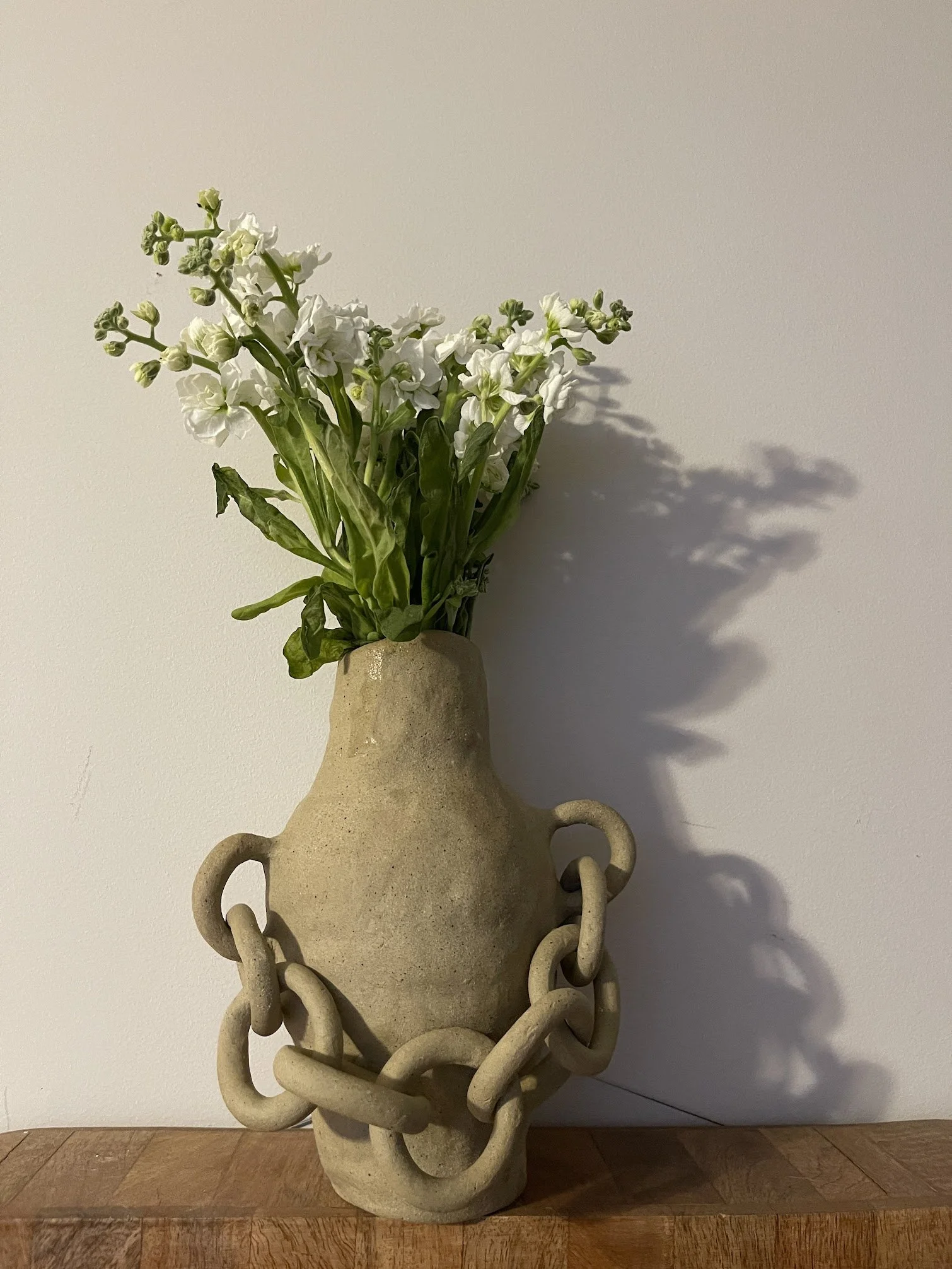 BROWN CLAY CHAIN | SOLD