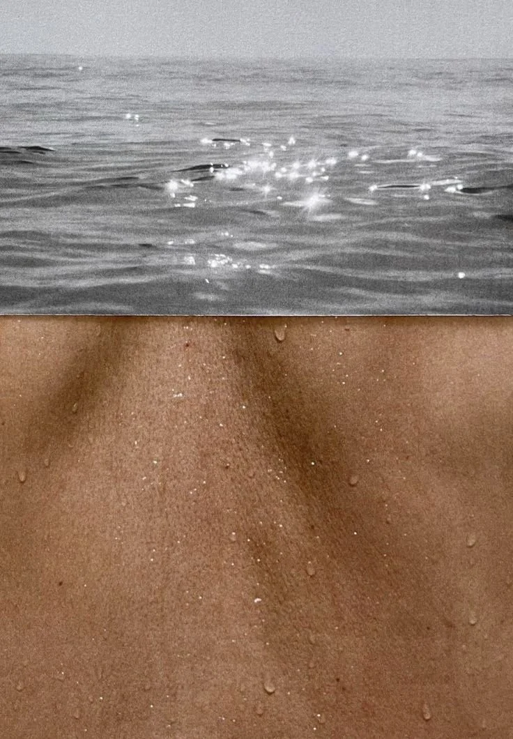 Close up of water and skin — somatic body awareness coaching with Alissa Hansen Vancouver