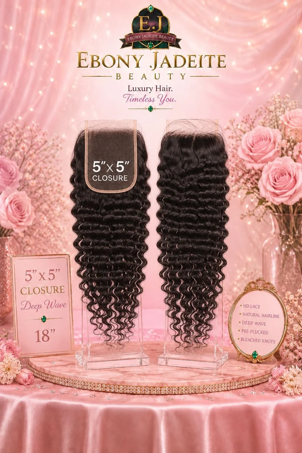 5/5 Closure Deep Wave 18"