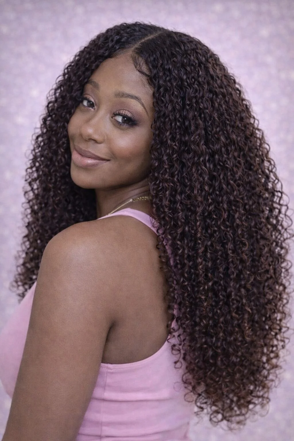 LUXURY NATURAL COIL HAIR