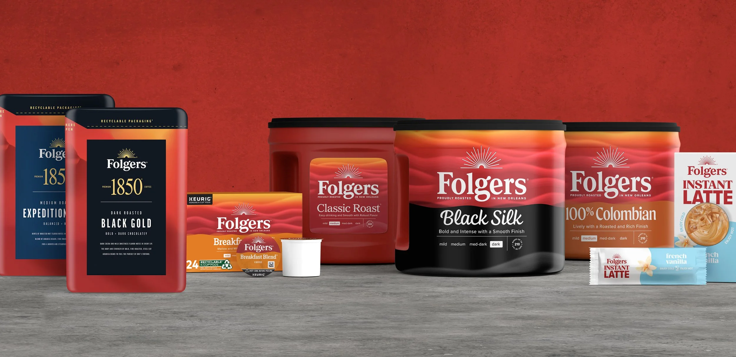 Folgers Brand Design Packaging Portfolio Soulsight Agency