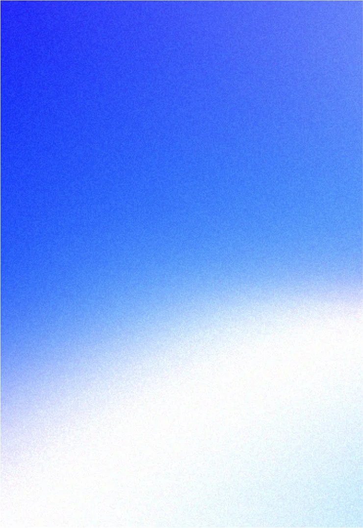 Abstract gradient background transitioning from navy blue at the top to white at the bottom.