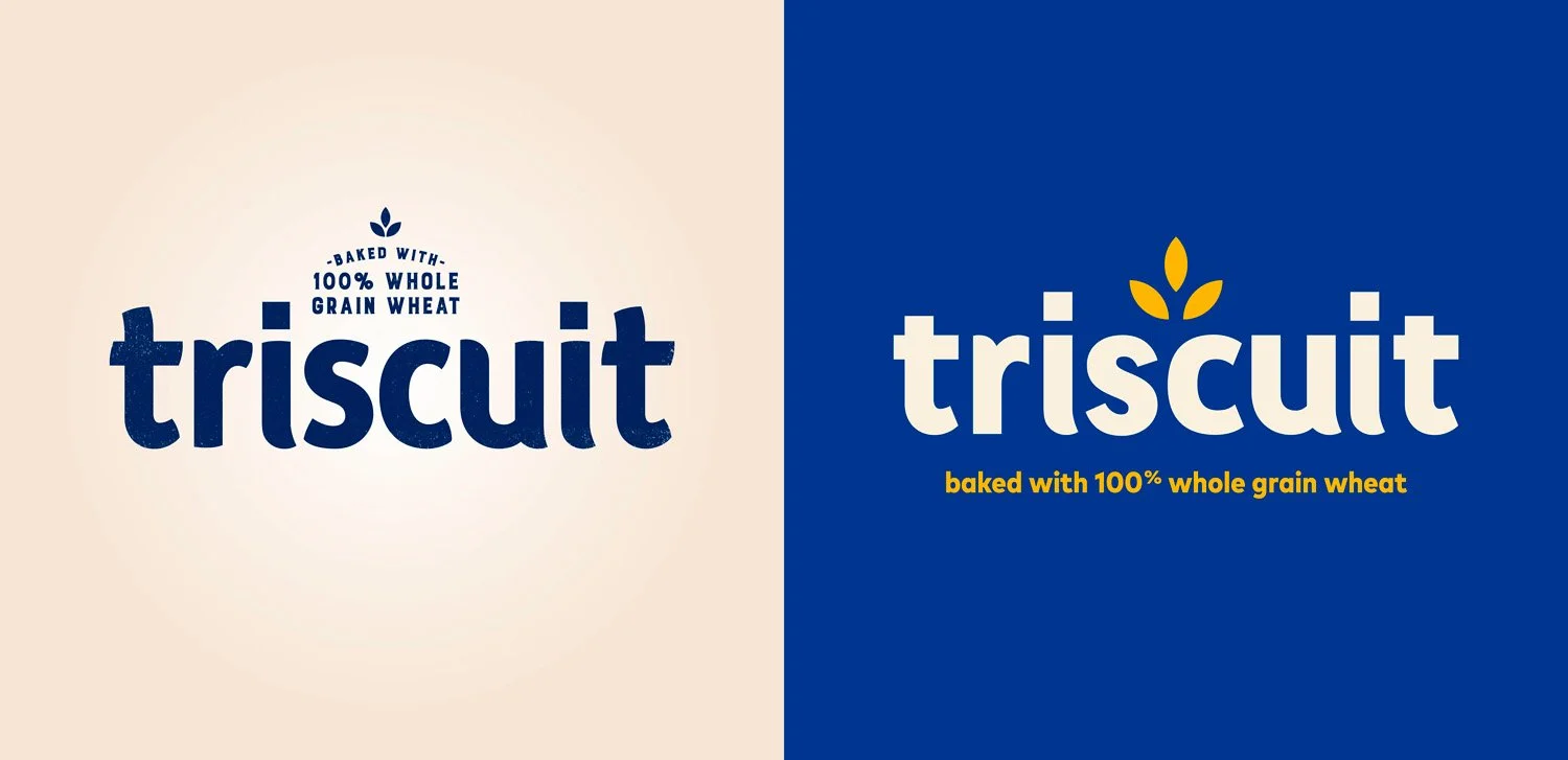 Soulsight Triscuit Redesign Before and After Logo