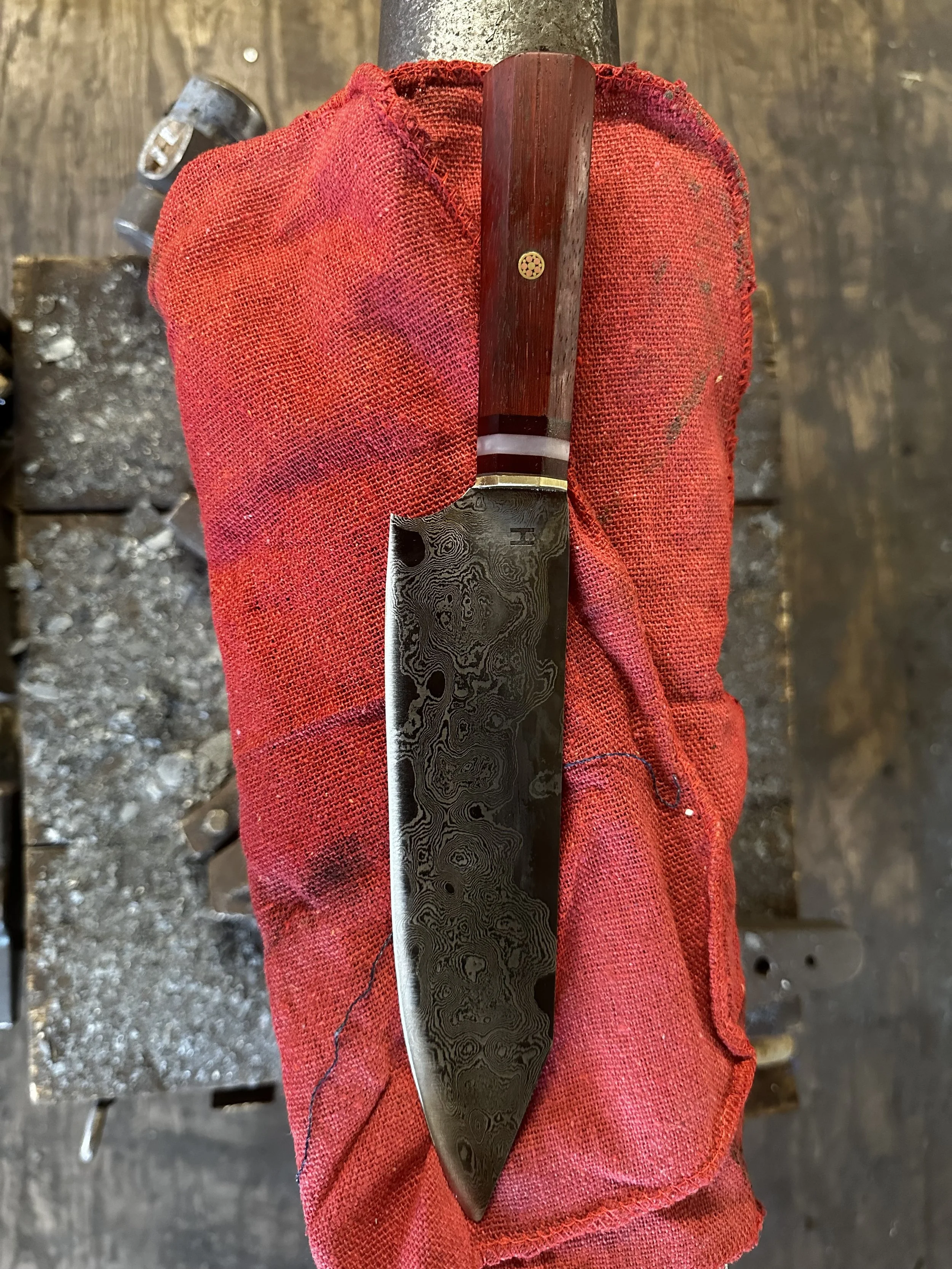 Raindrop Damascus Chef's Knife