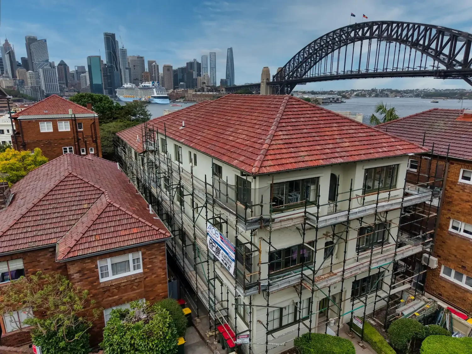 services-drone-content-creation-kirribilli-harbour-view-window-refurbishment.webp